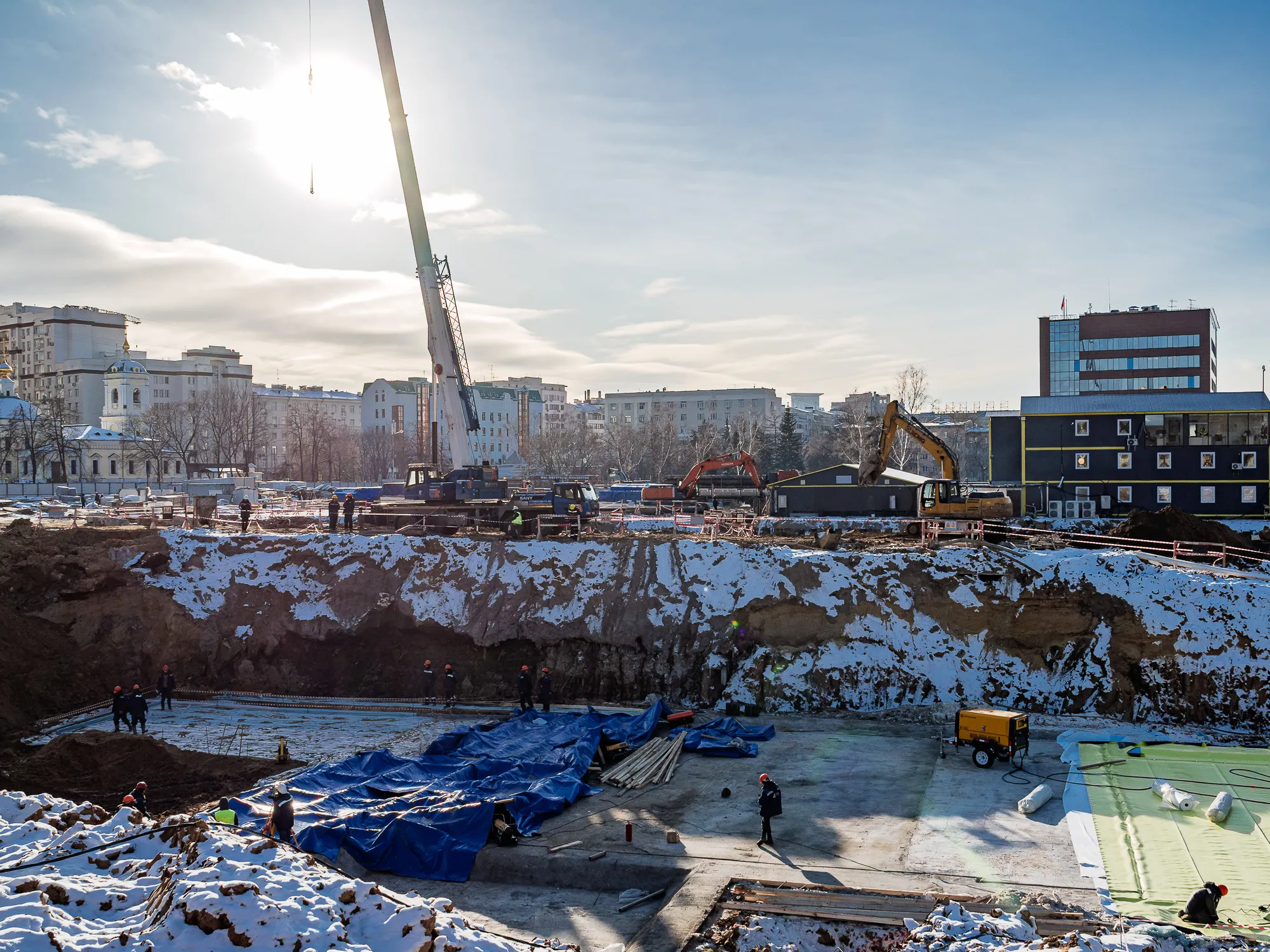 ЖК Преображенская площадь ход строительства