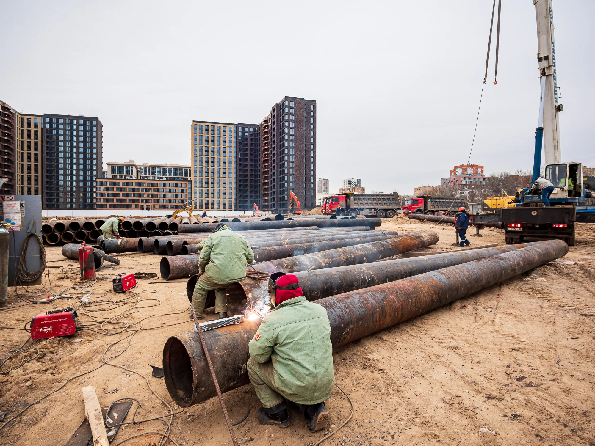 ЖК Преображенская площадь ход строительства