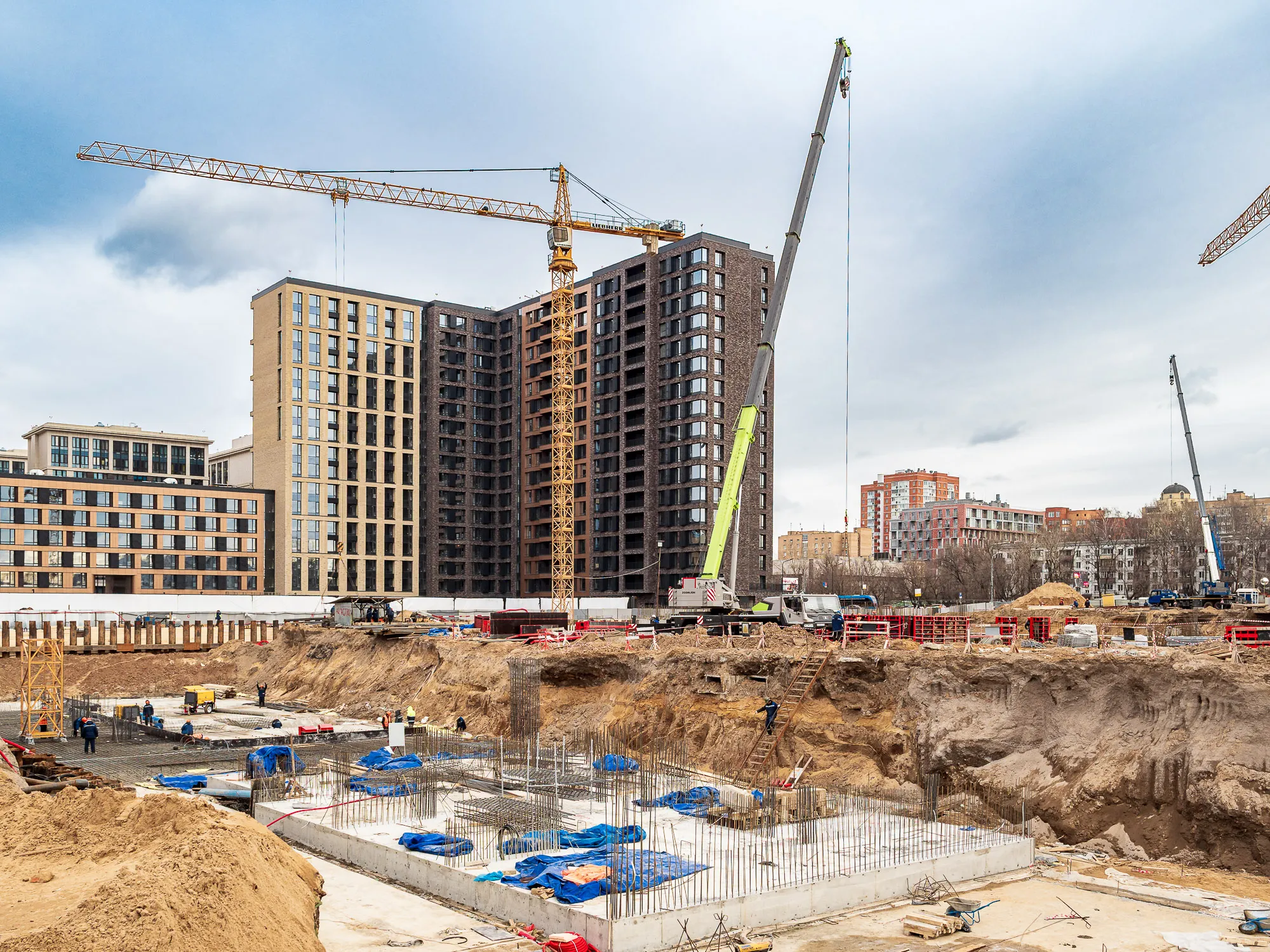 ЖК Преображенская площадь ход строительства