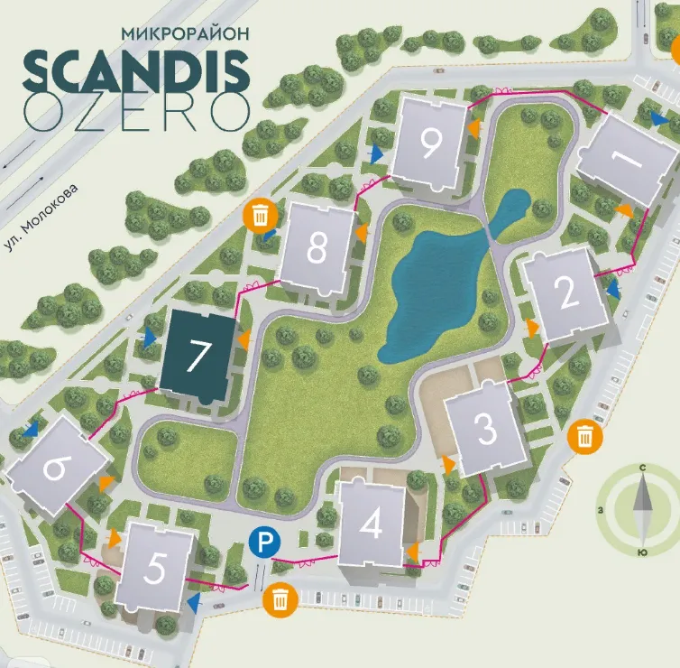 Фото ЖК "SCANDIS OZERO (Скандис озеро)"