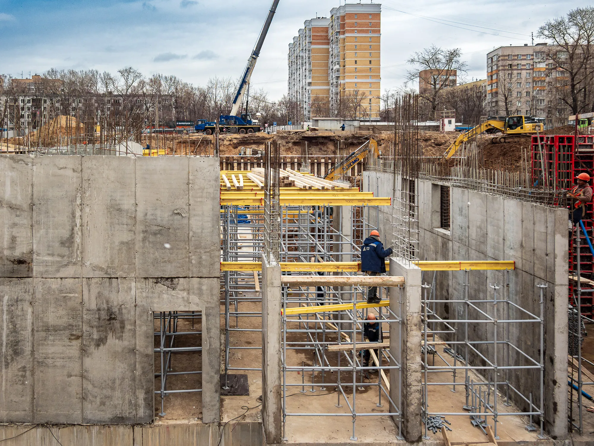 ЖК Преображенская площадь ход строительства