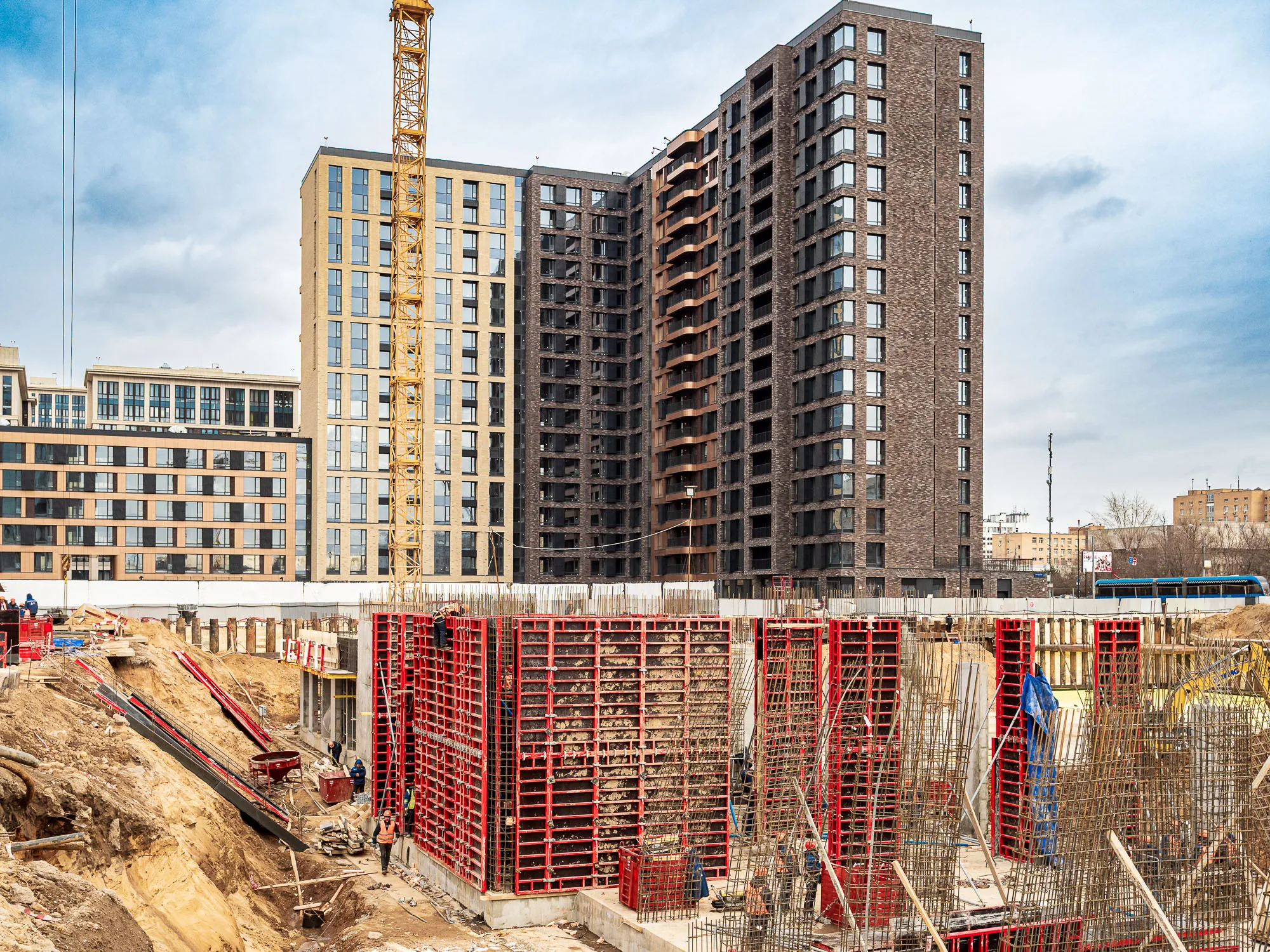 ЖК Преображенская площадь ход строительства