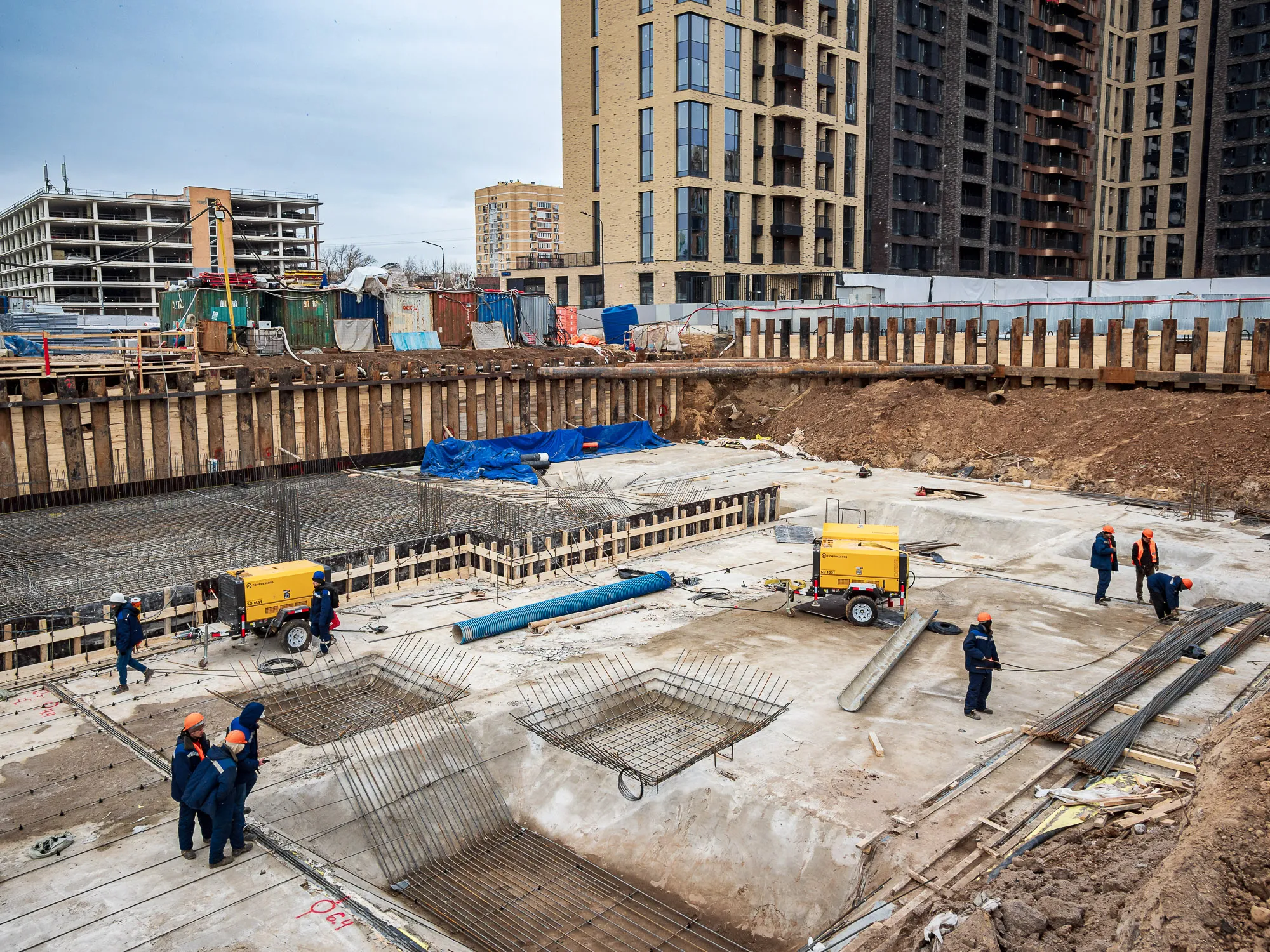 ЖК Преображенская площадь ход строительства