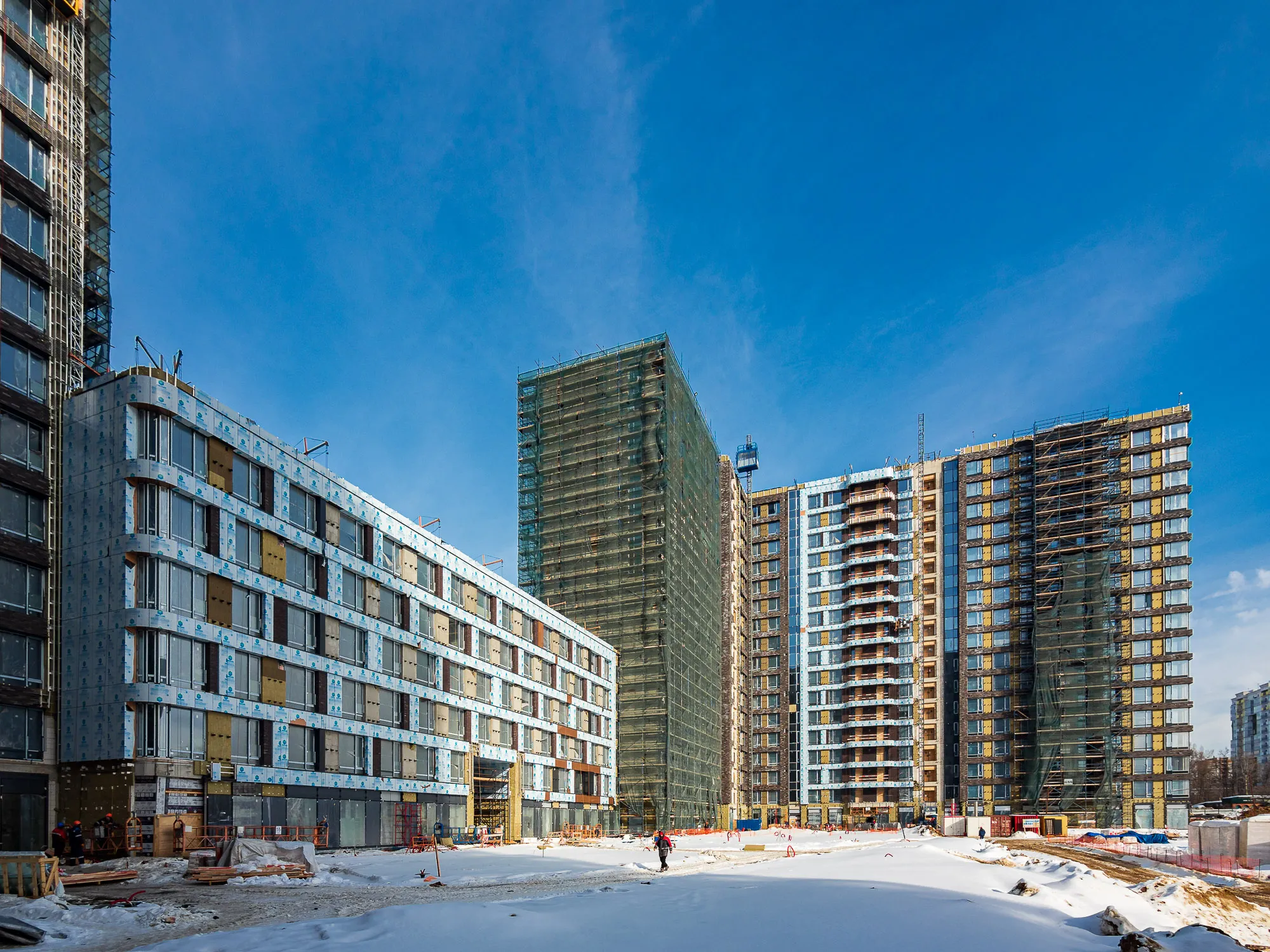 ЖК Преображенская площадь ход строительства