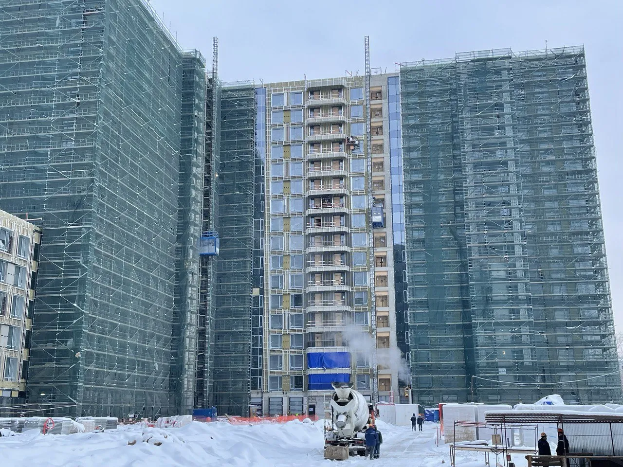 ЖК Преображенская площадь ход строительства