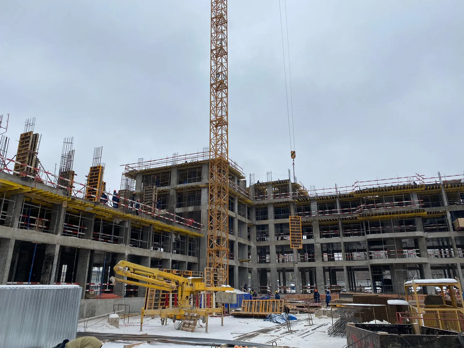 ЖК Преображенская площадь ход строительства