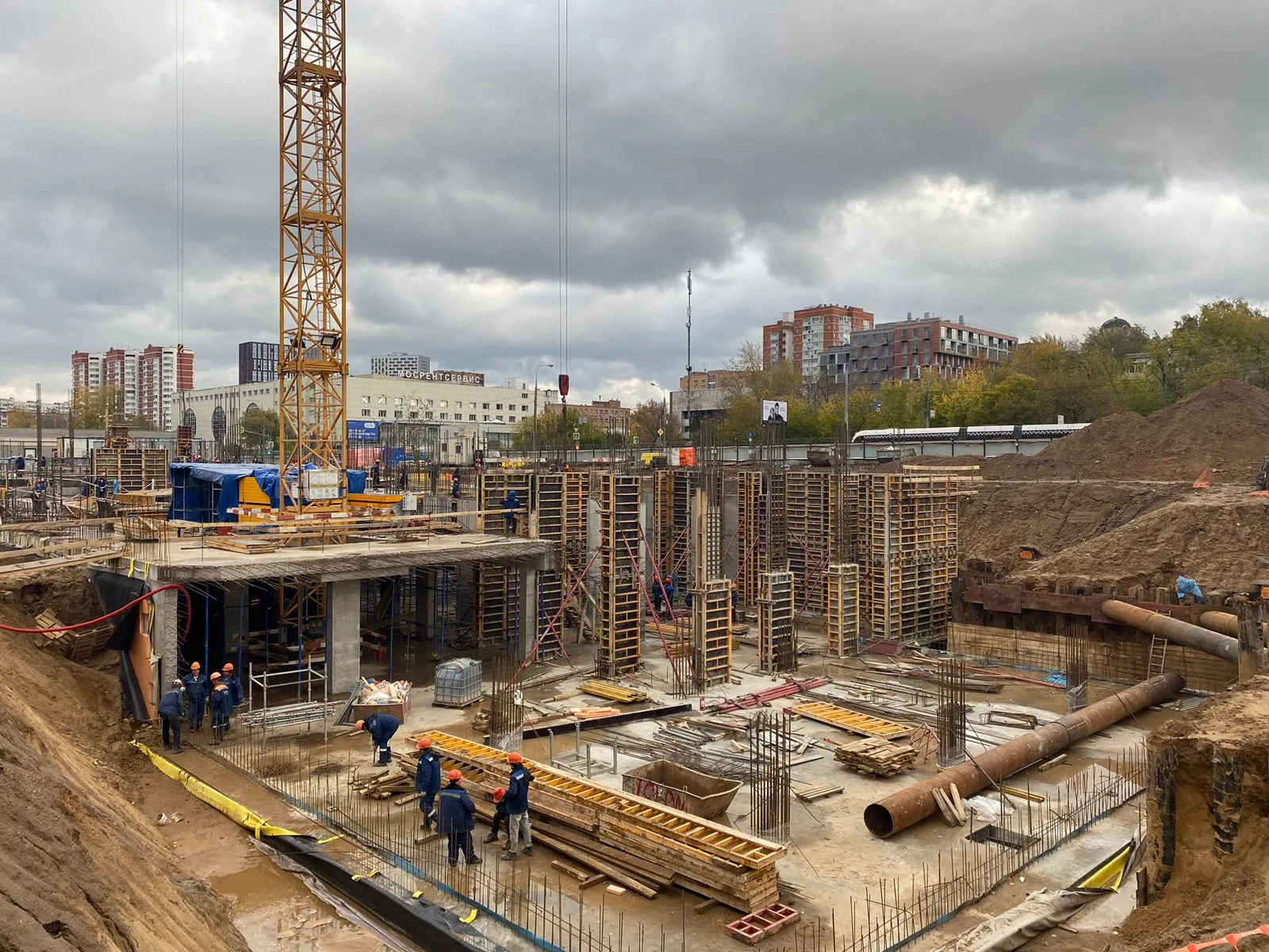 ЖК Преображенская площадь ход строительства