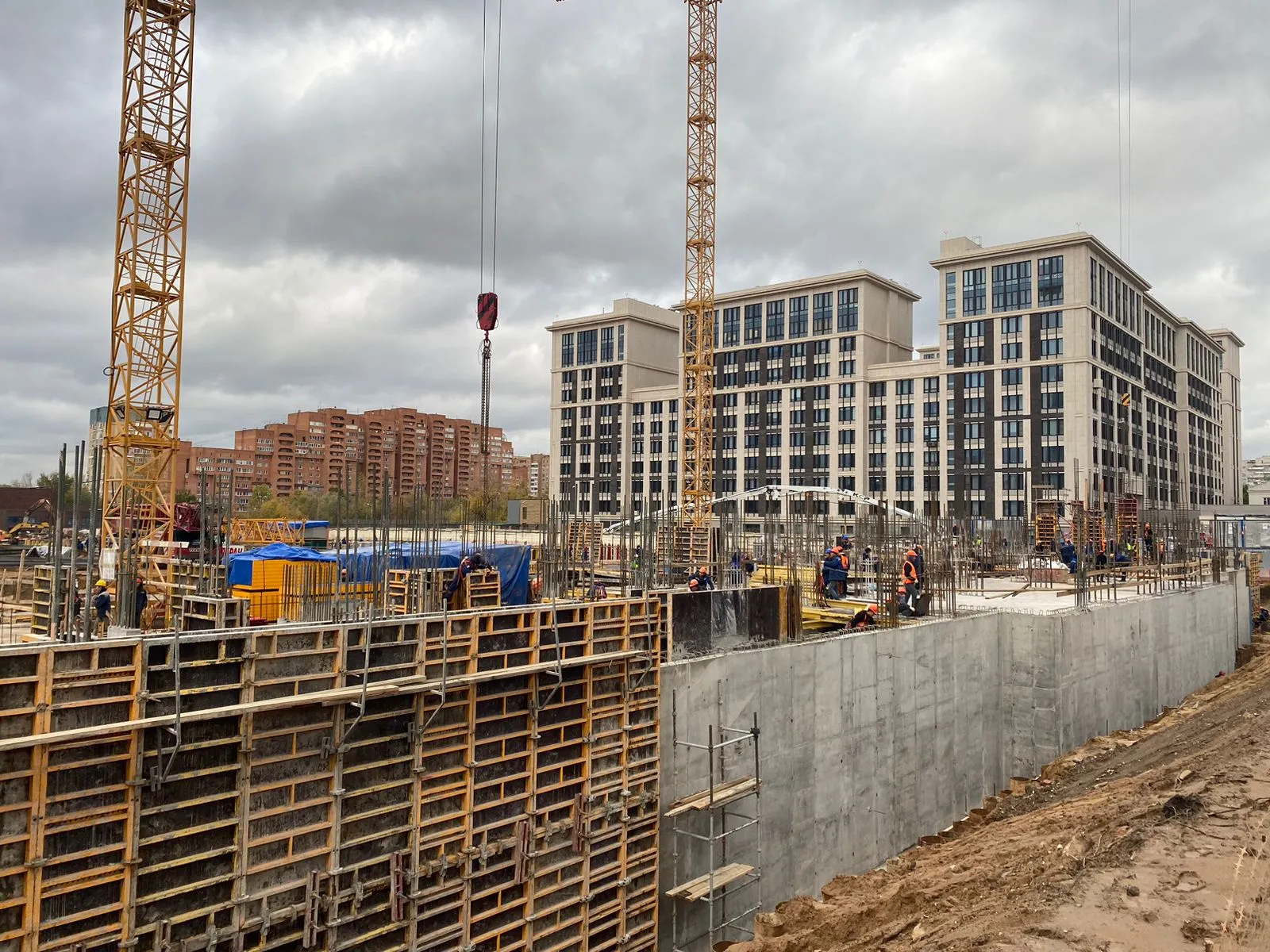 ЖК Преображенская площадь ход строительства