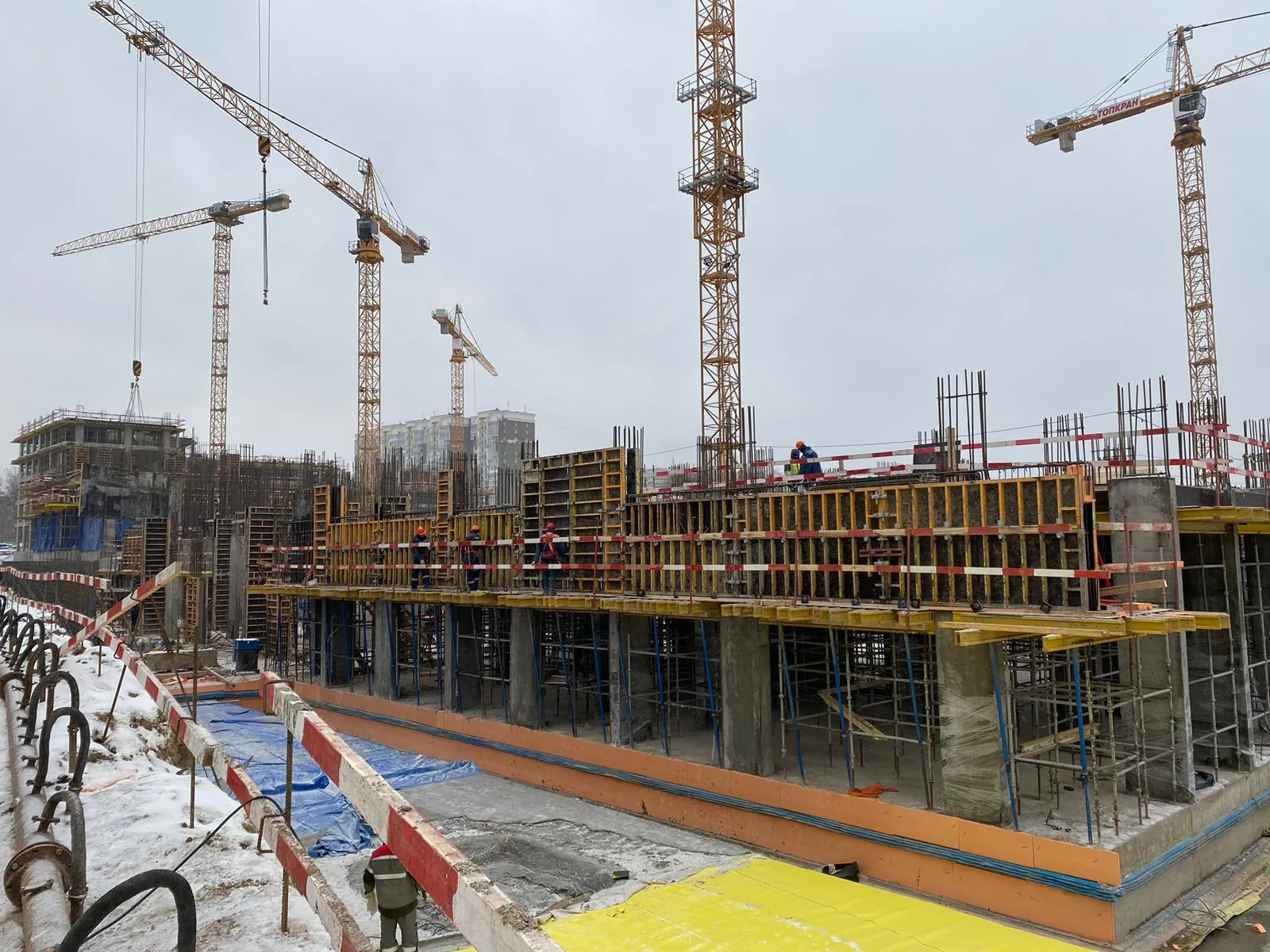 ЖК Преображенская площадь ход строительства