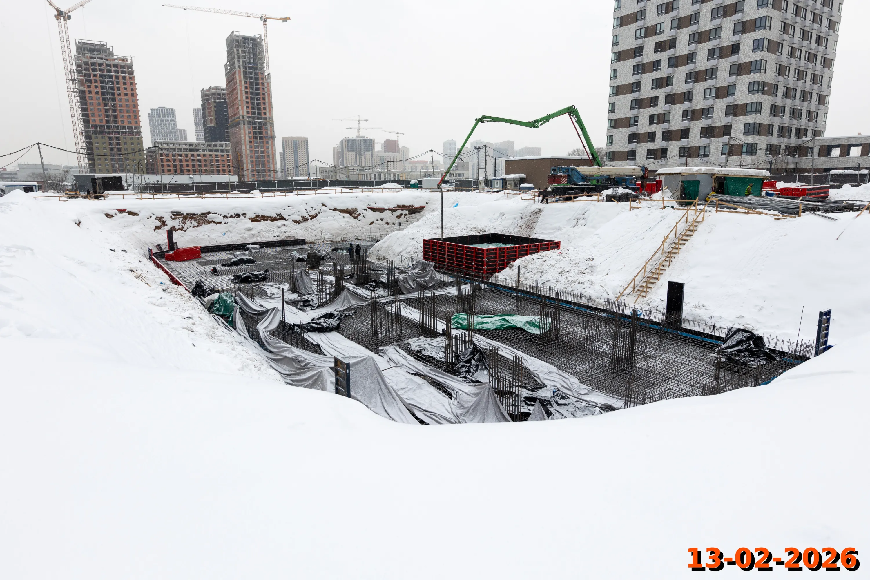 ЖК Лосиноостровский парк ход строительства