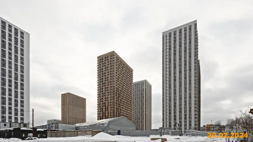 ЖК Лосиноостровский парк ход строительства