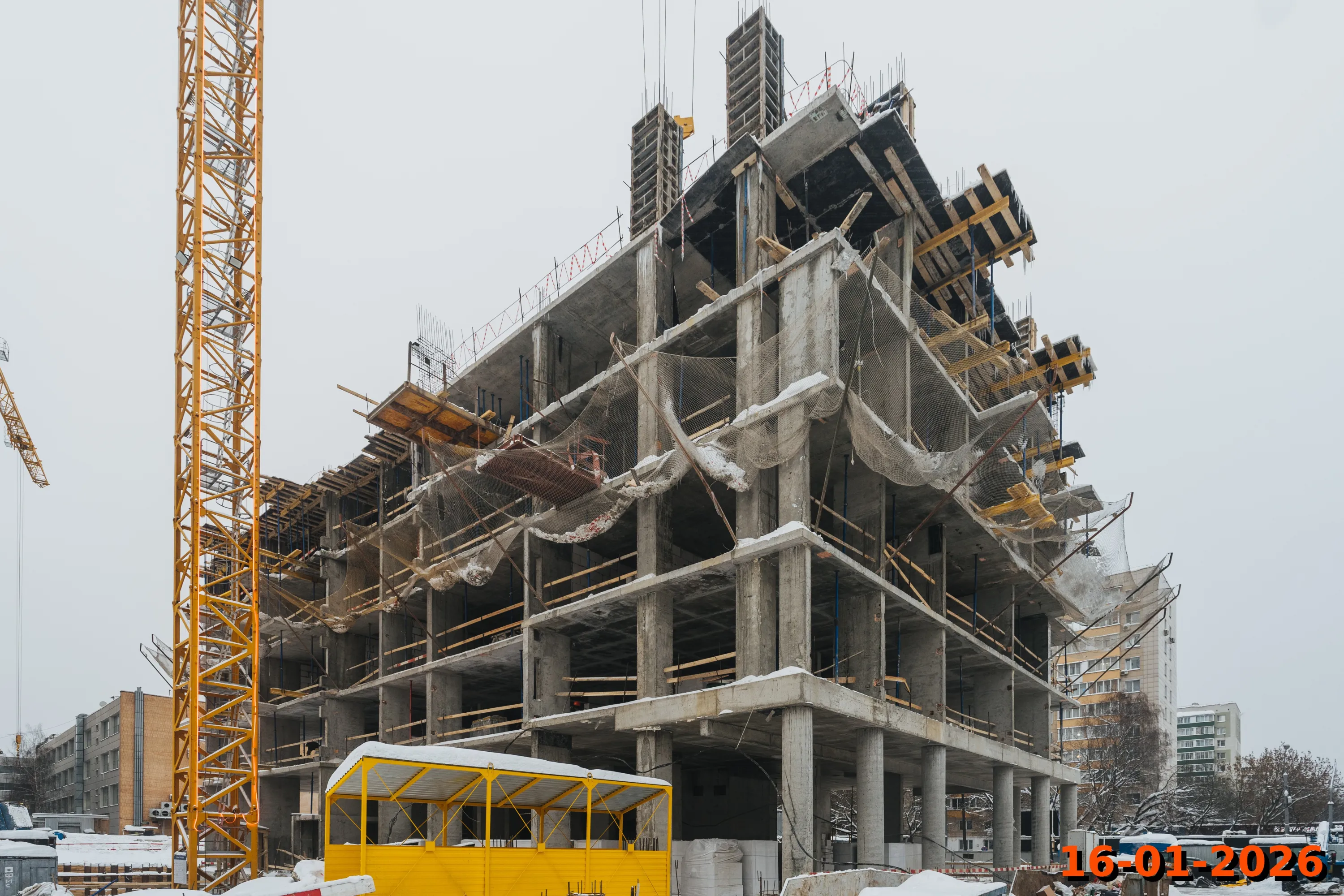 ЖК Кронштадтский 9 ход строительства