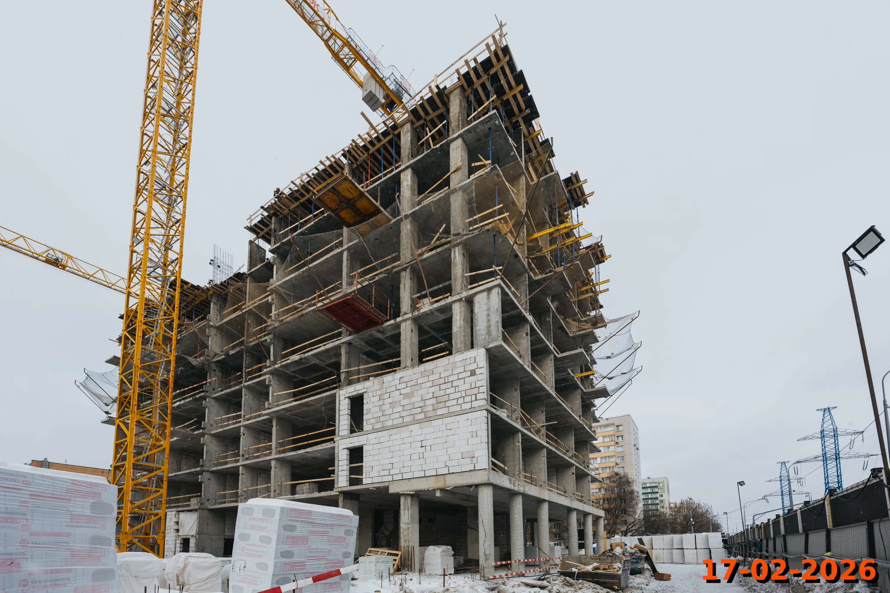 ЖК Кронштадтский 9 ход строительства