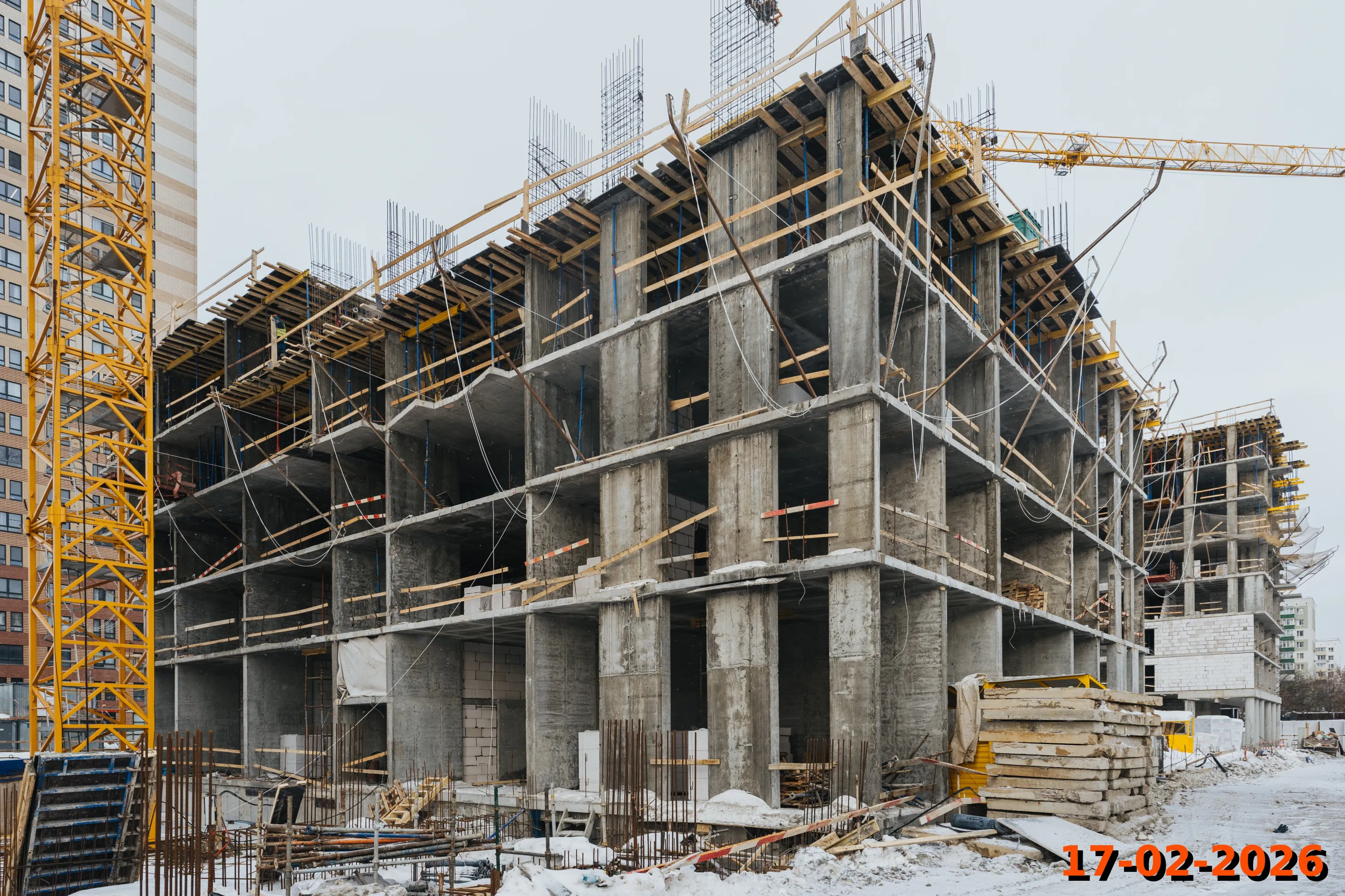 ЖК Кронштадтский 9 ход строительства