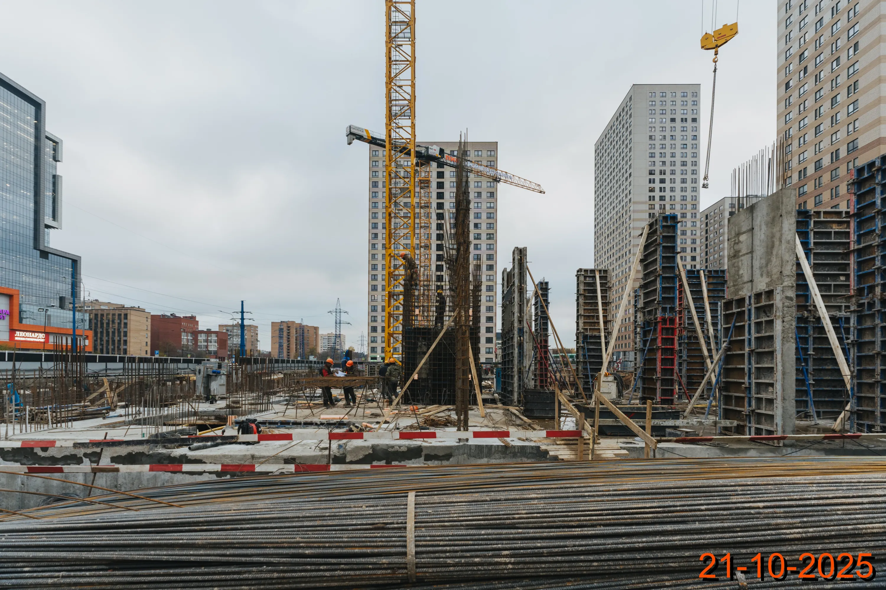 ЖК Кронштадтский 9 ход строительства