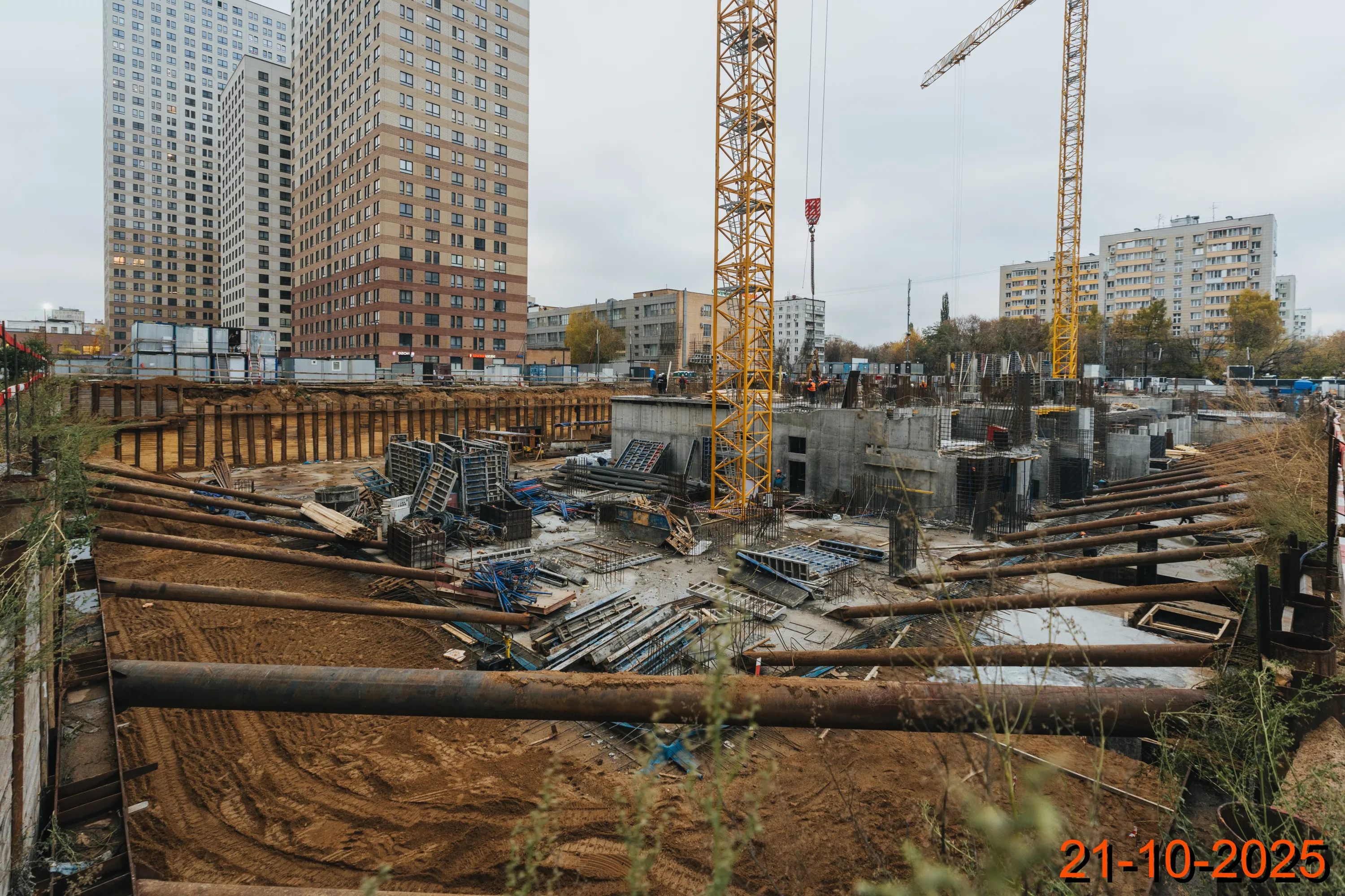 ЖК Кронштадтский 9 ход строительства