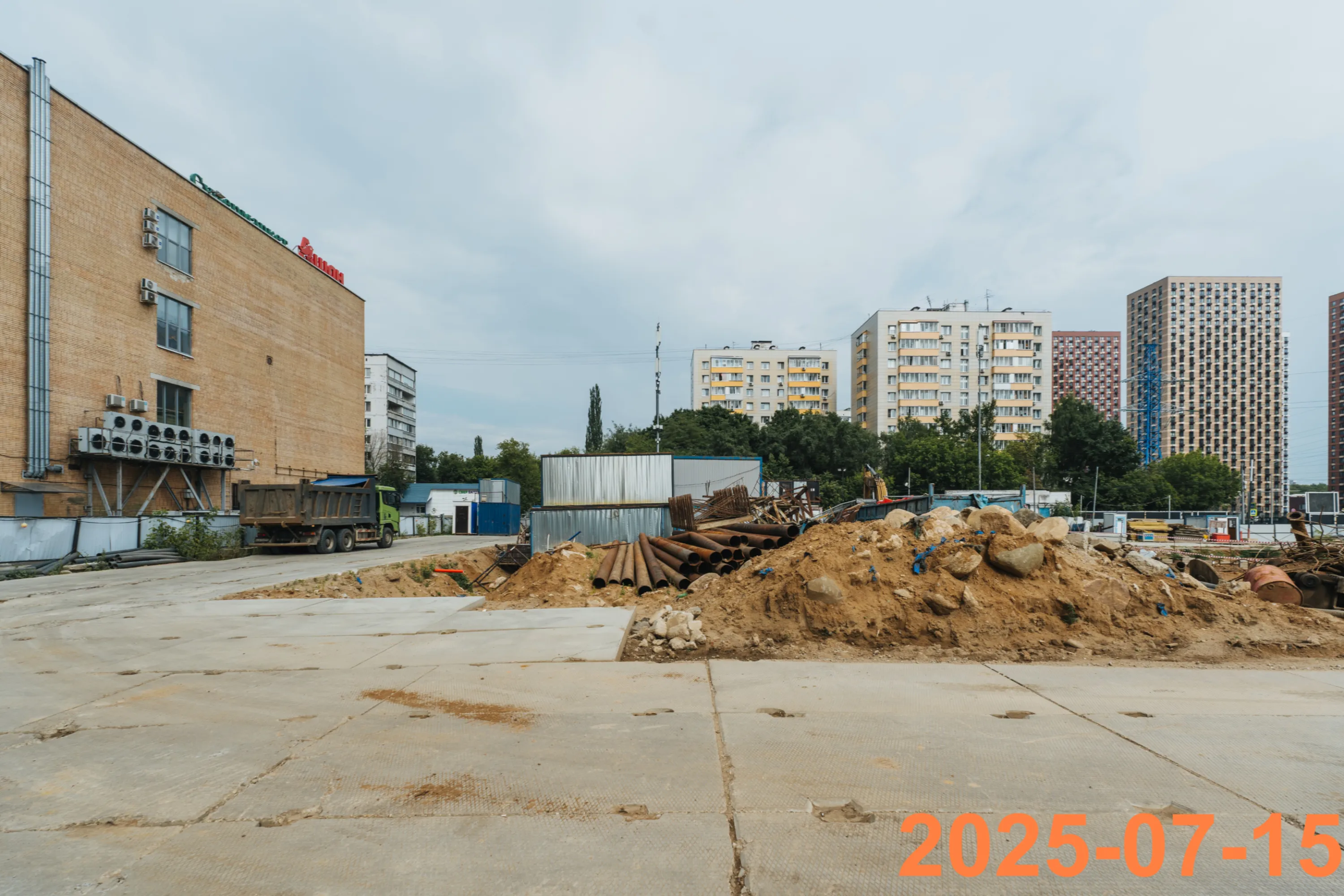 ЖК Кронштадтский 9 ход строительства