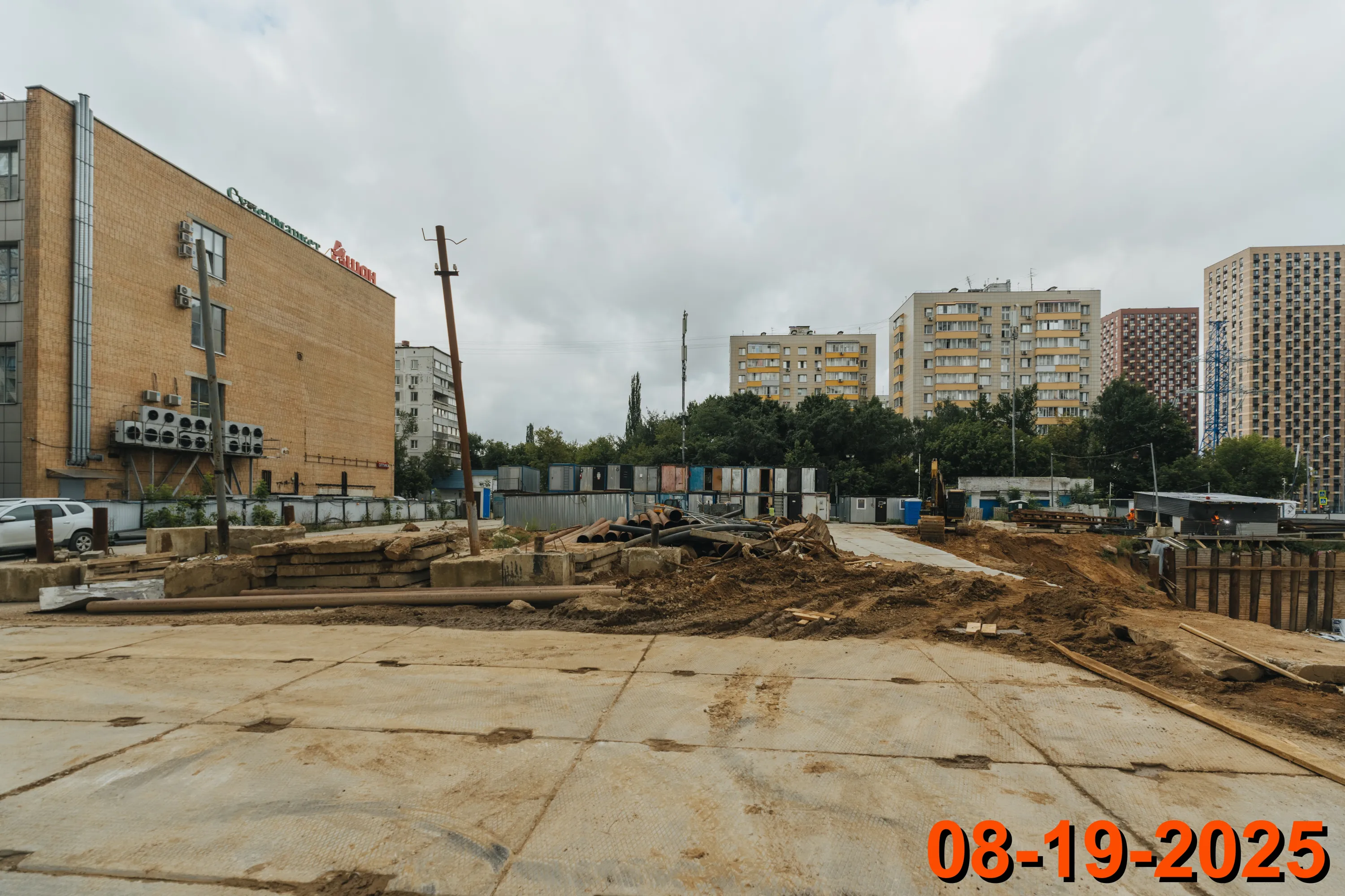ЖК Кронштадтский 9 ход строительства