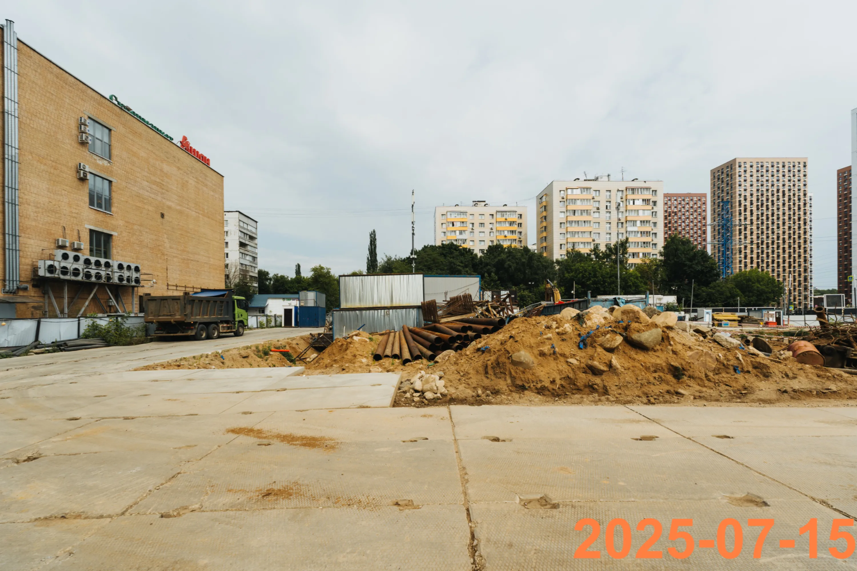 ЖК Кронштадтский 9 ход строительства