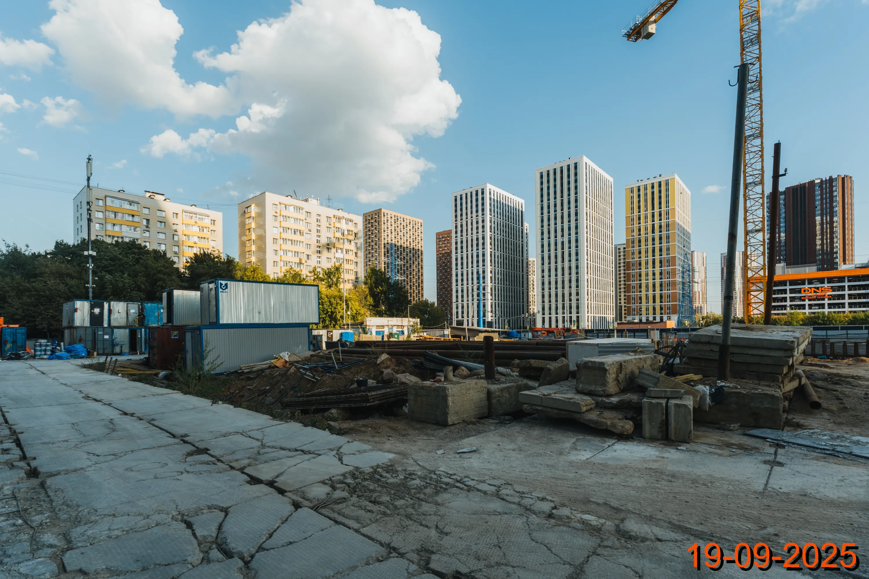 ЖК Кронштадтский 9 ход строительства