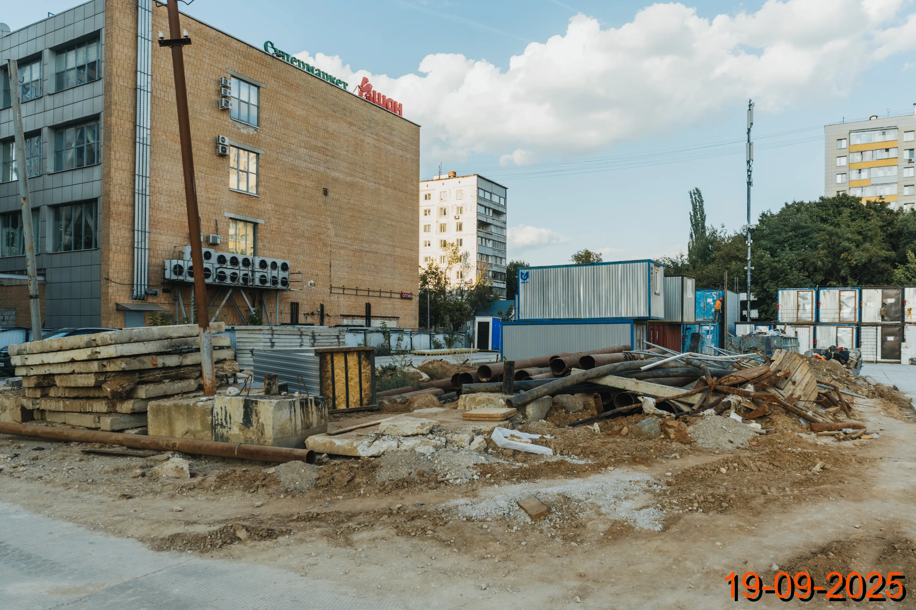 ЖК Кронштадтский 9 ход строительства