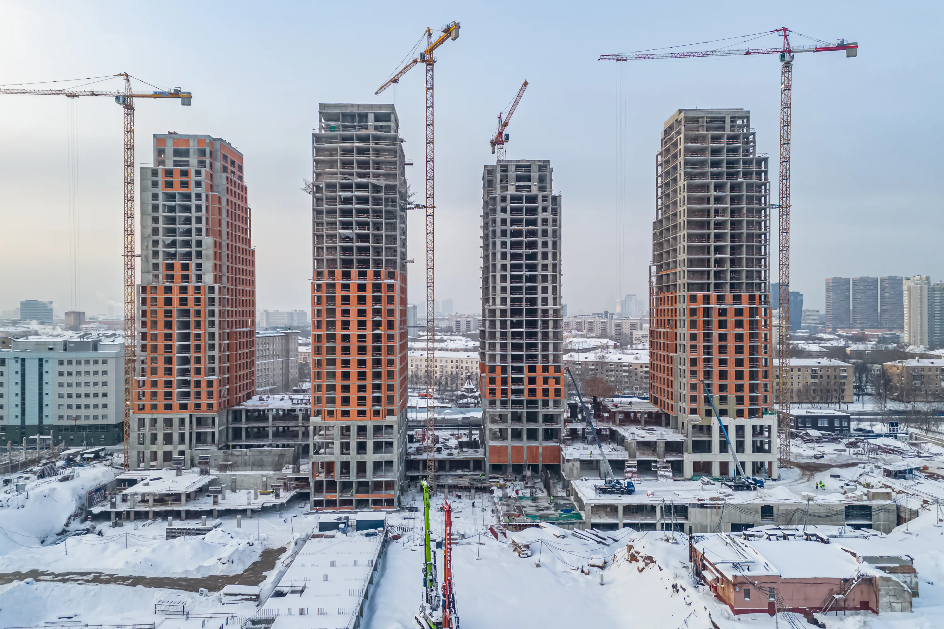 ЖК Квартал "МОНС" ход строительства