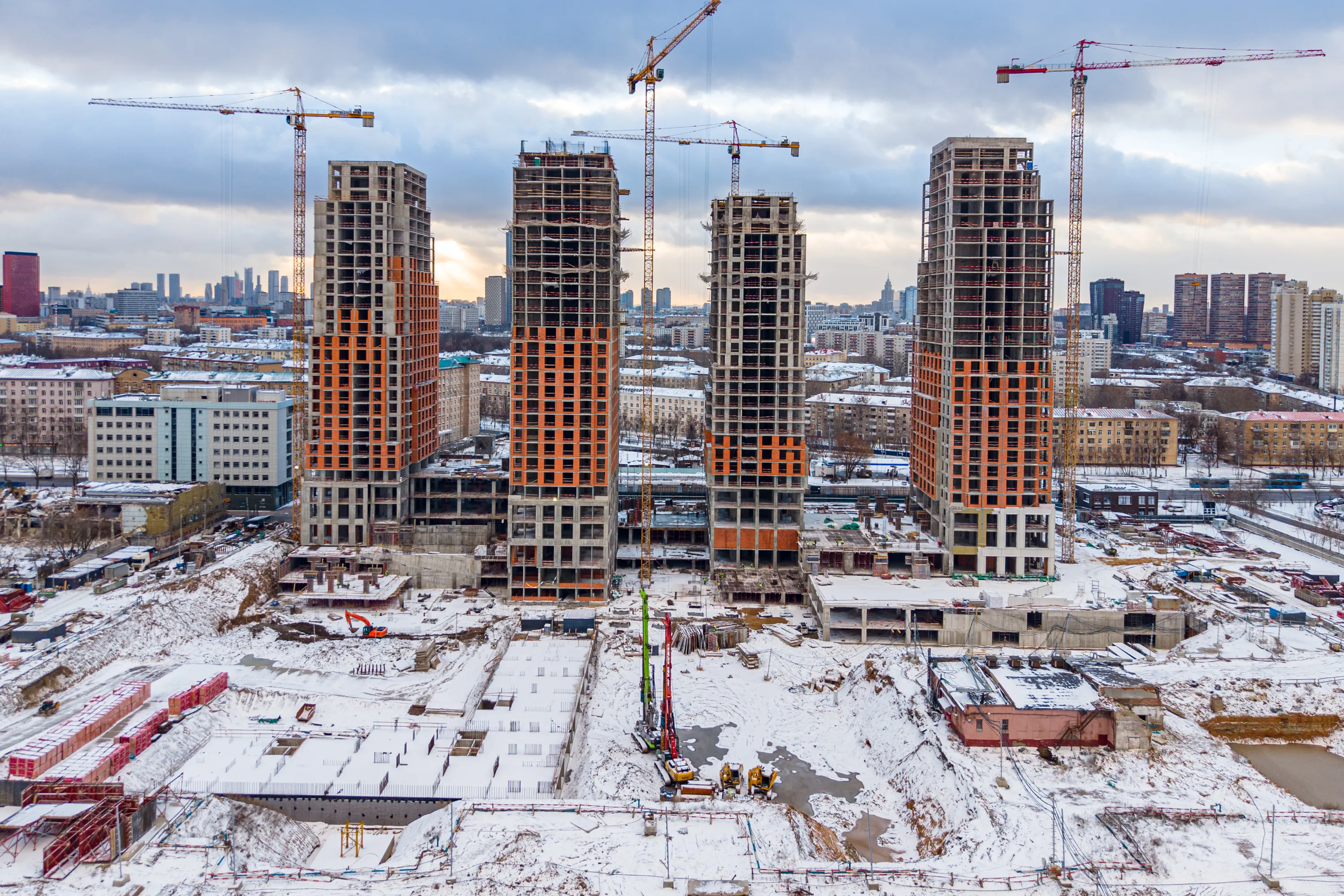 ЖК Квартал "МОНС" ход строительства