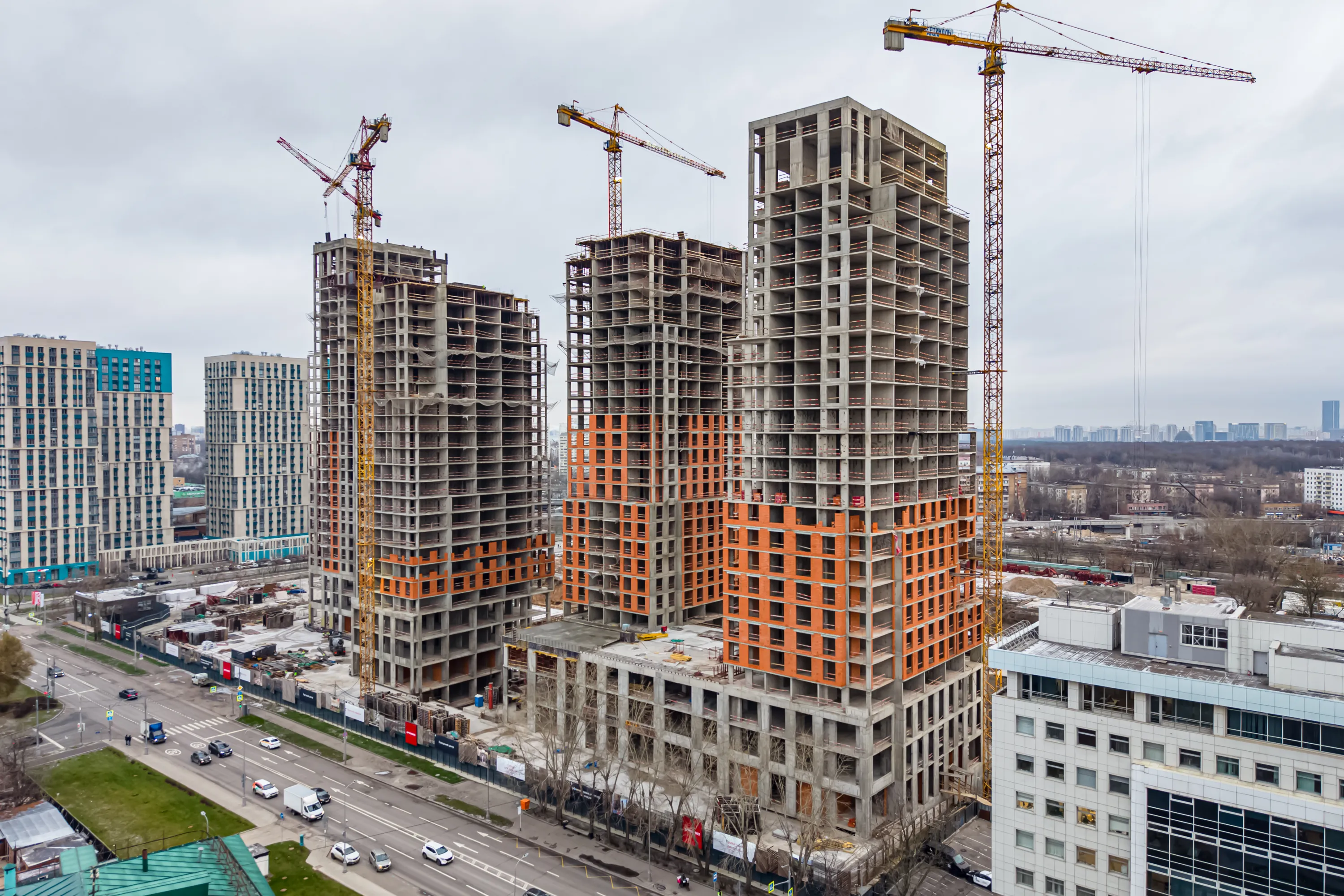 ЖК Квартал "МОНС" ход строительства