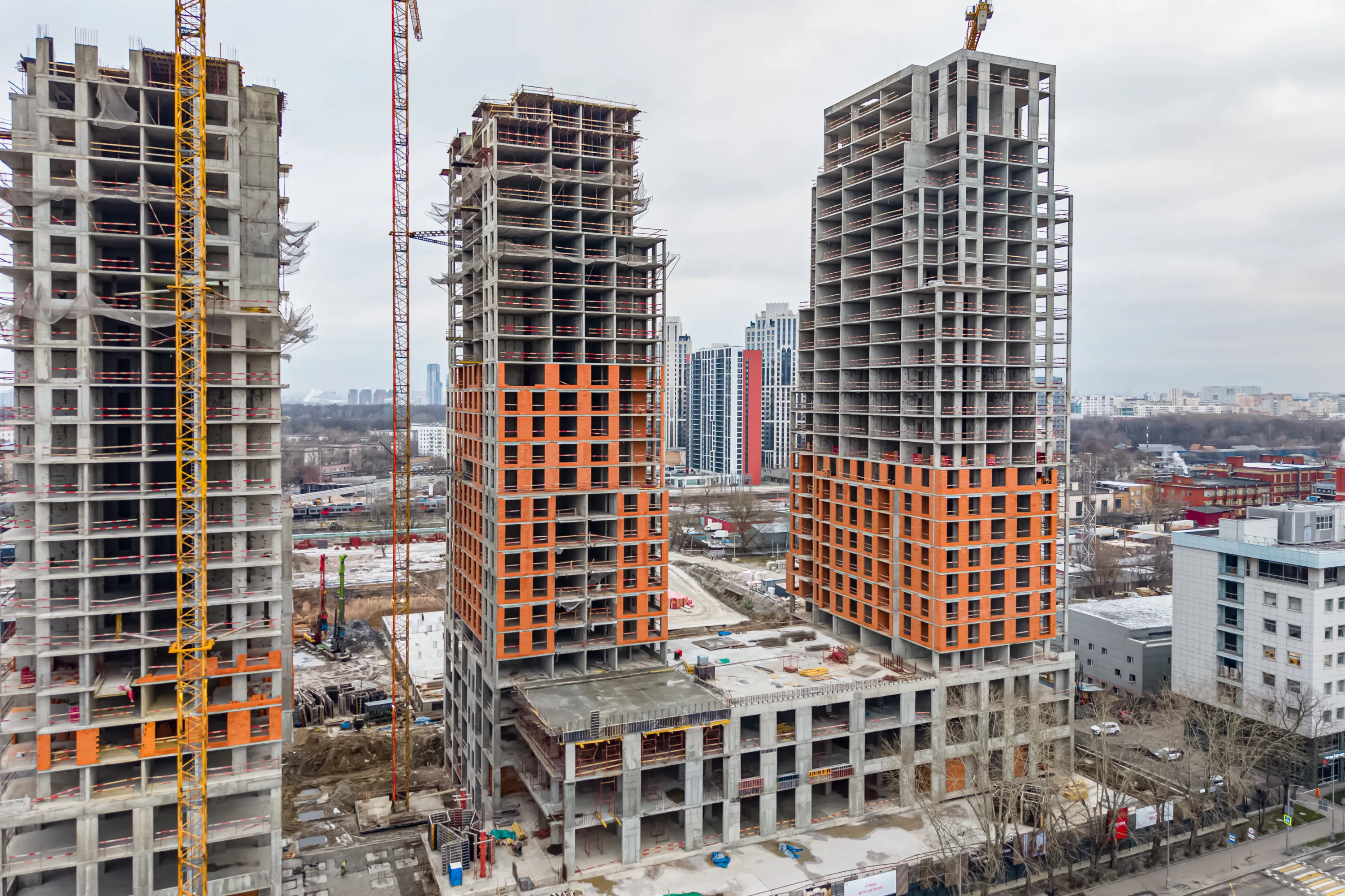 ЖК Квартал "МОНС" ход строительства