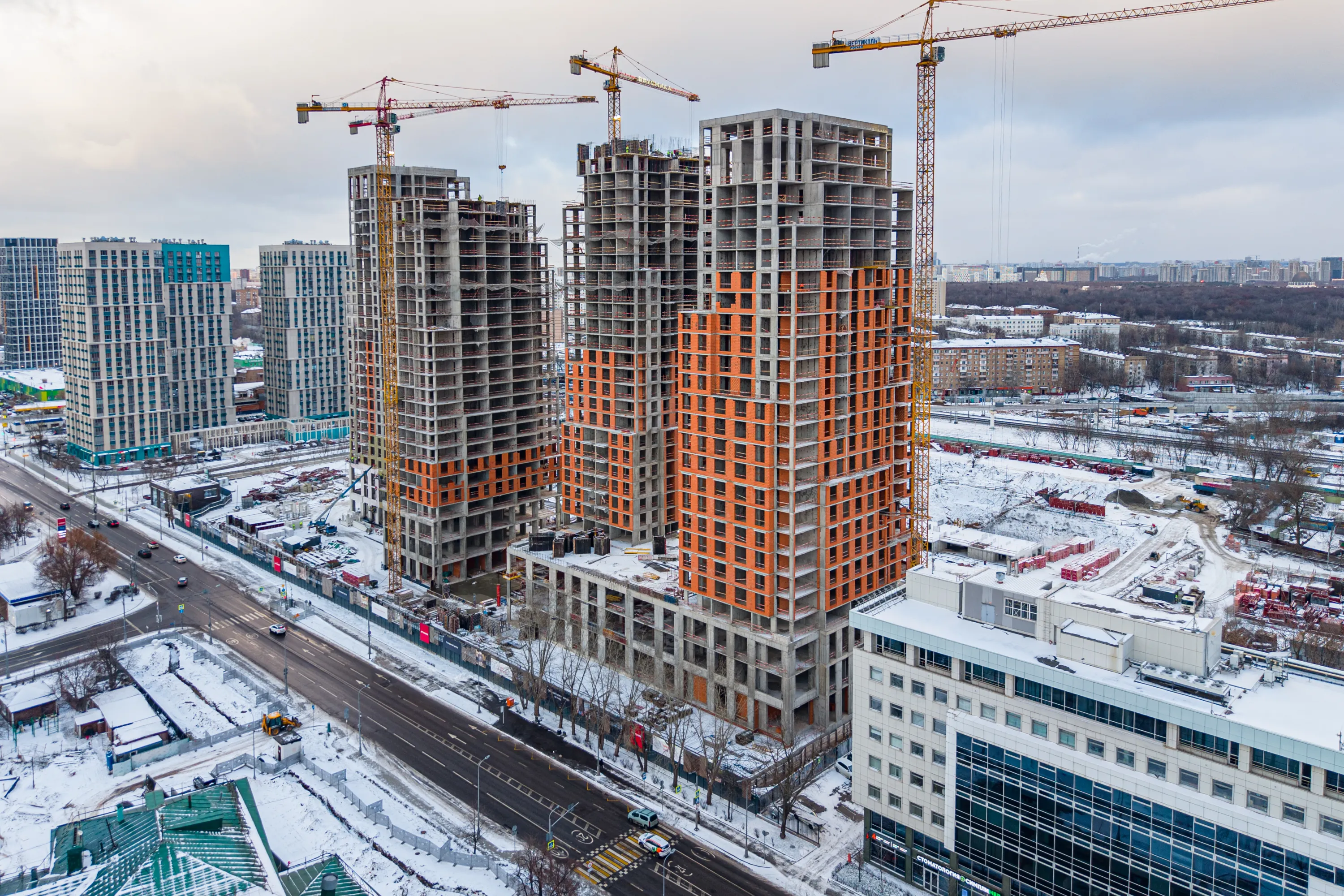 ЖК Квартал "МОНС" ход строительства