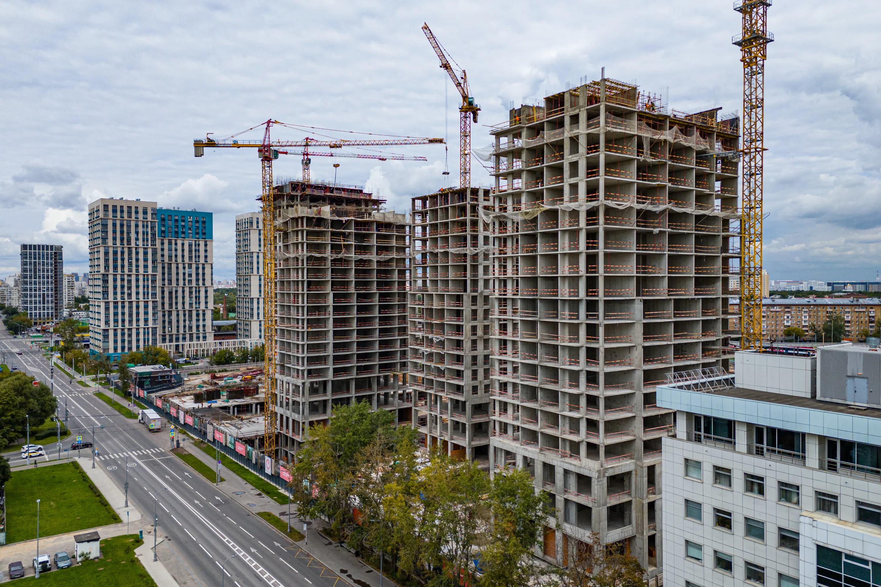 ЖК Квартал "МОНС" ход строительства