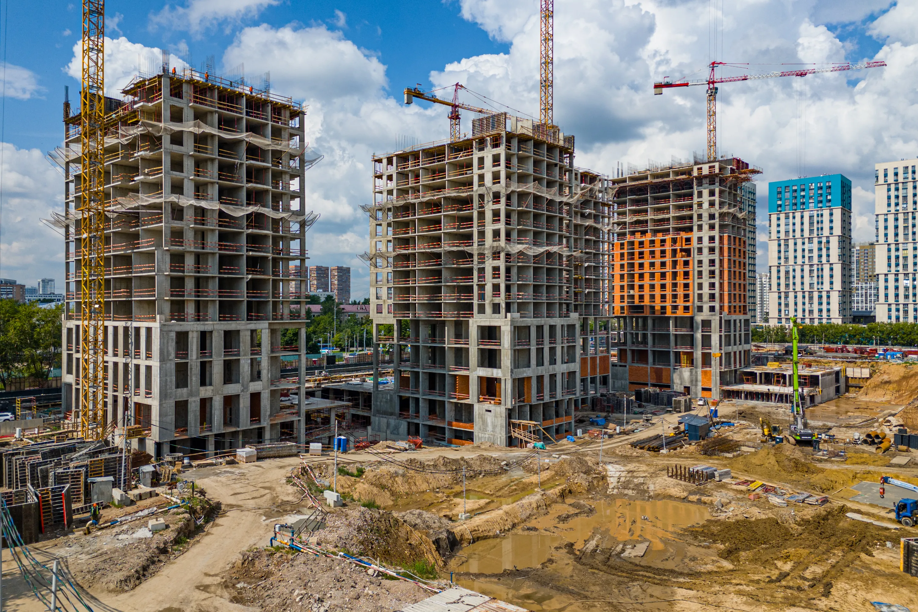 ЖК Квартал "МОНС" ход строительства