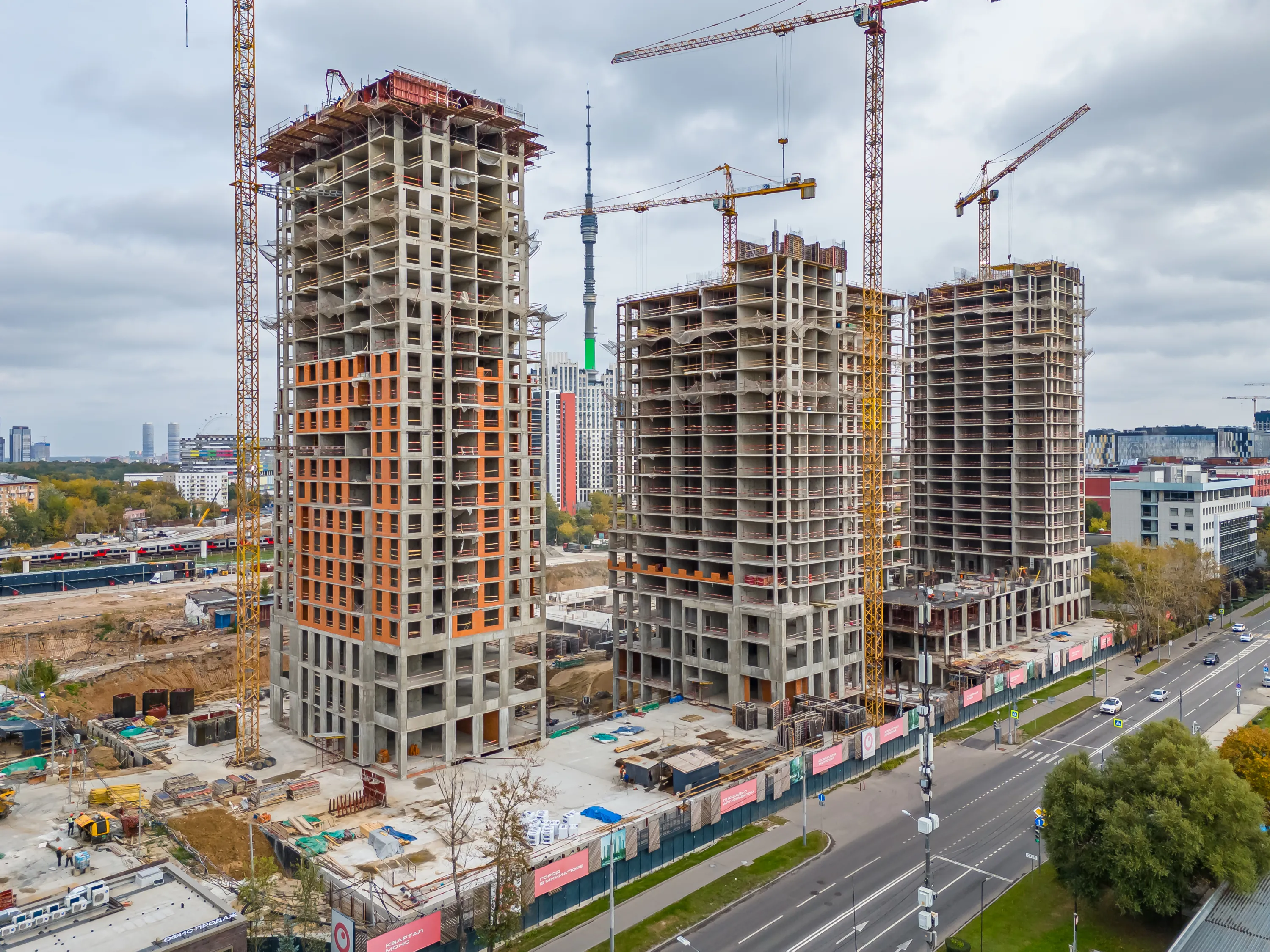 ЖК Квартал "МОНС" ход строительства