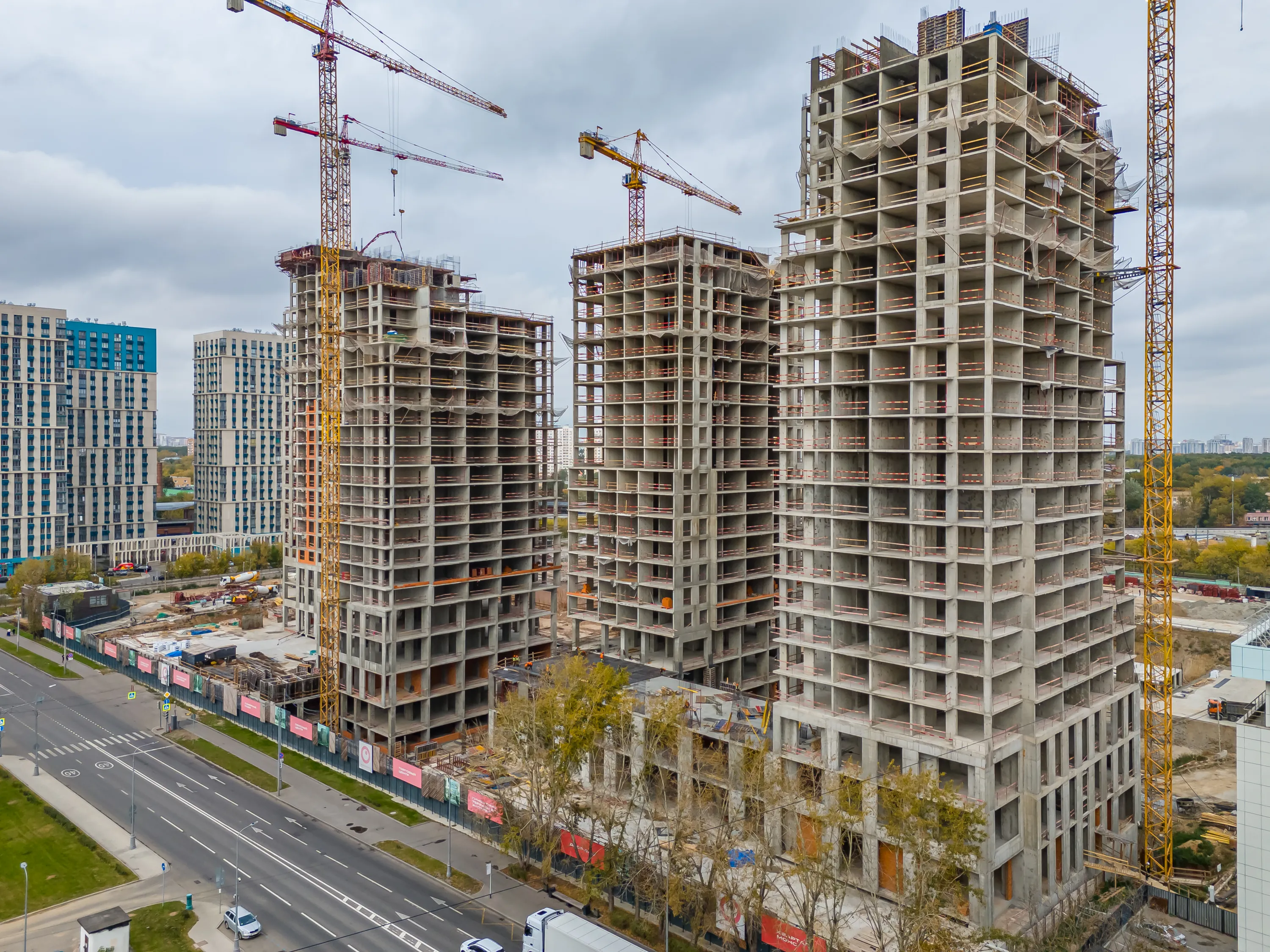 ЖК Квартал "МОНС" ход строительства