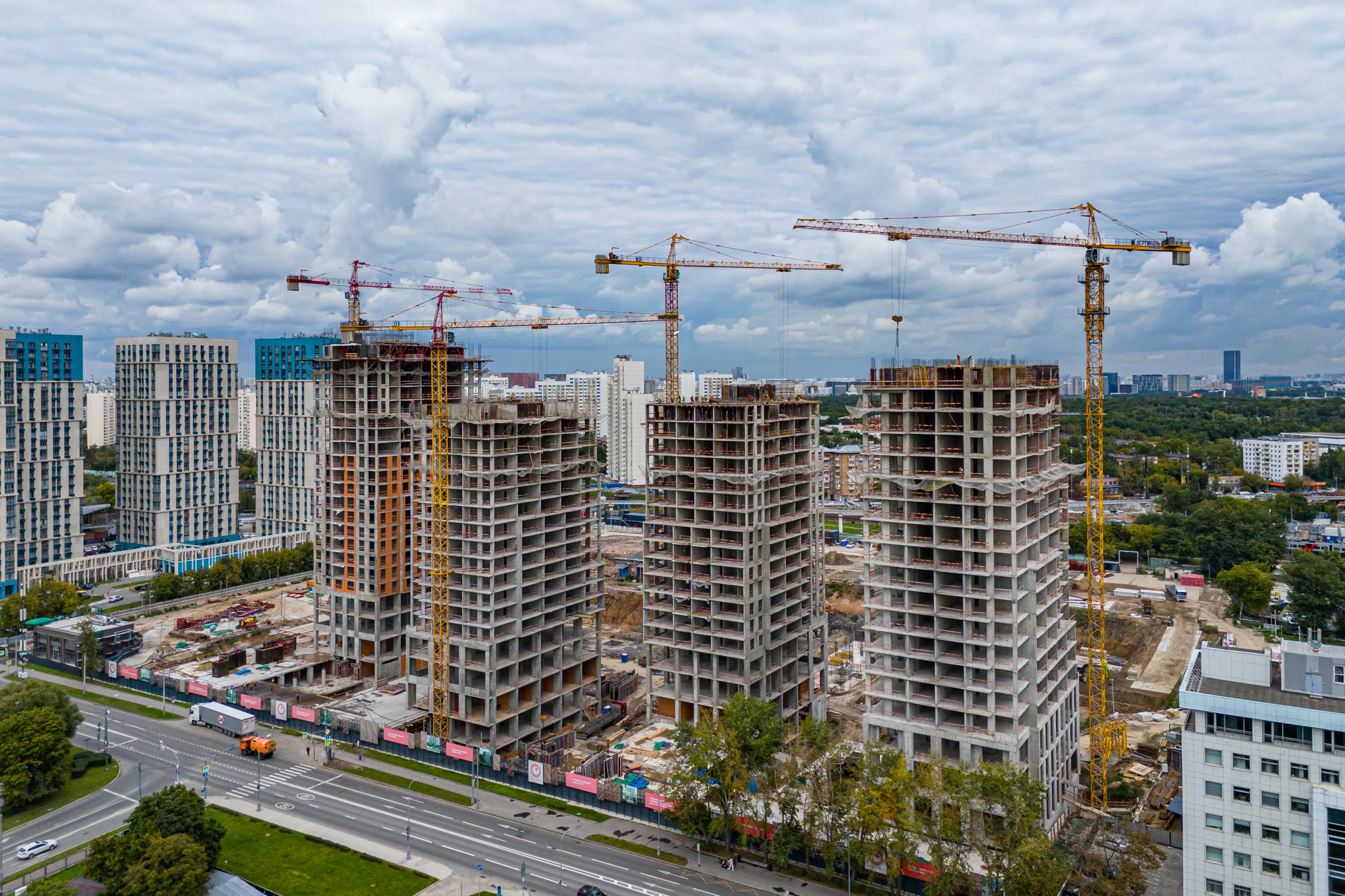 ЖК Квартал "МОНС" ход строительства