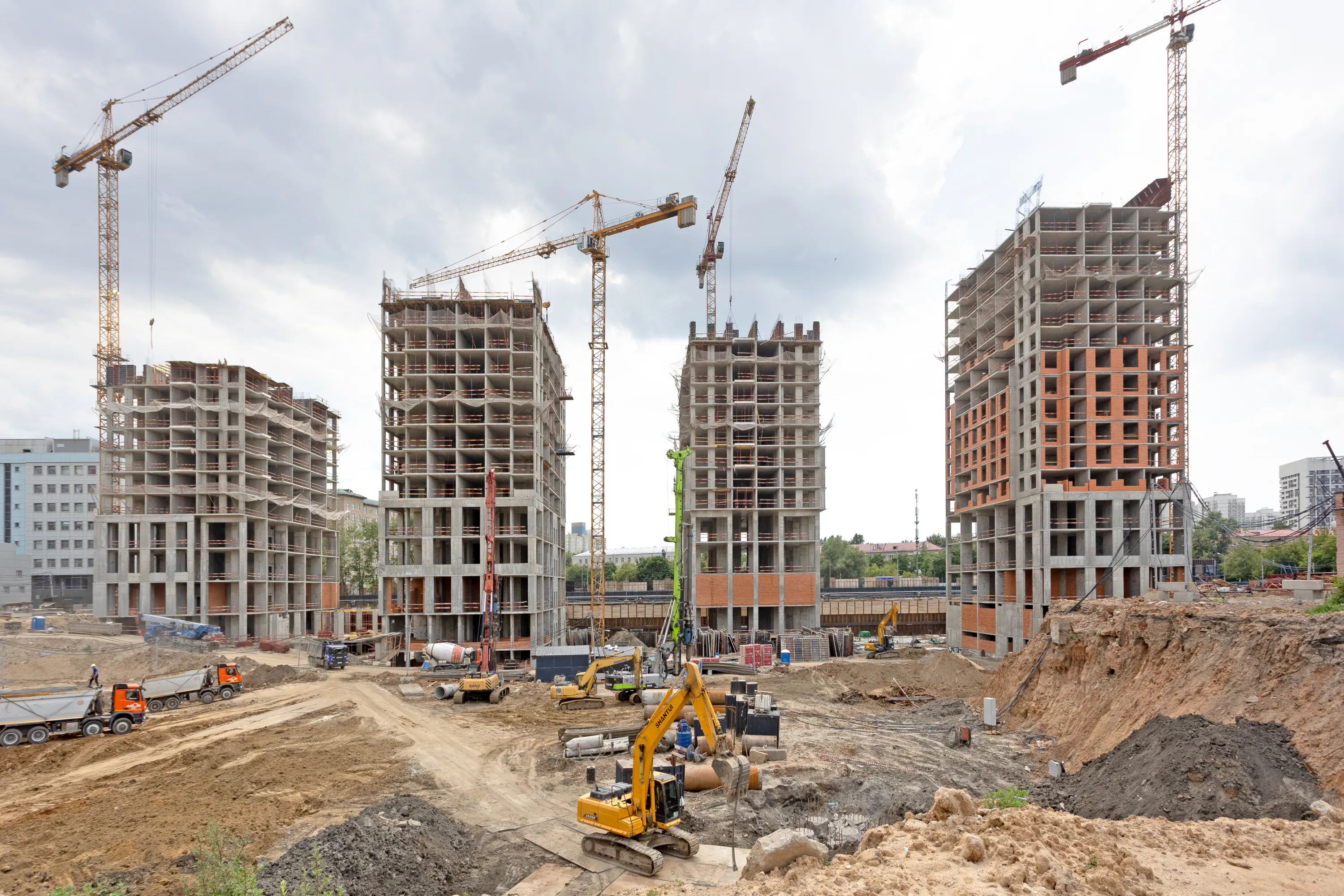ЖК Квартал "МОНС" ход строительства