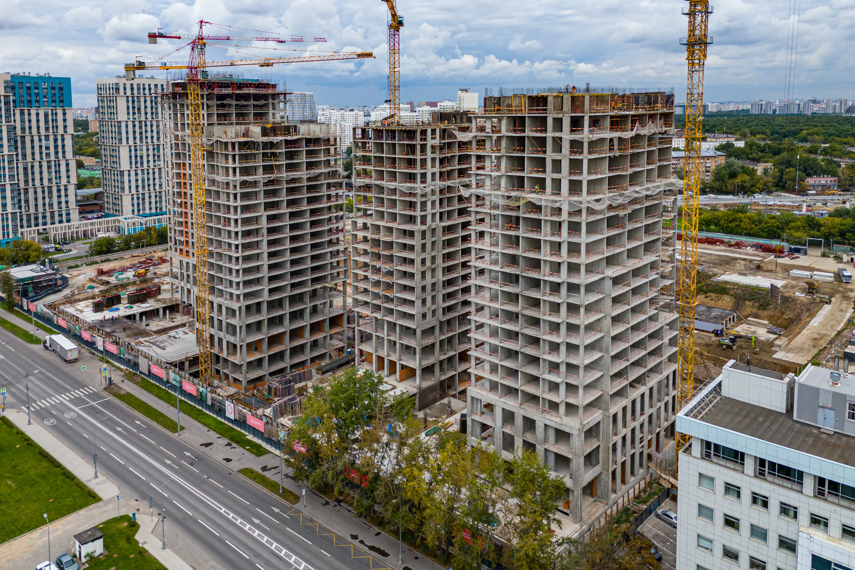 ЖК Квартал "МОНС" ход строительства