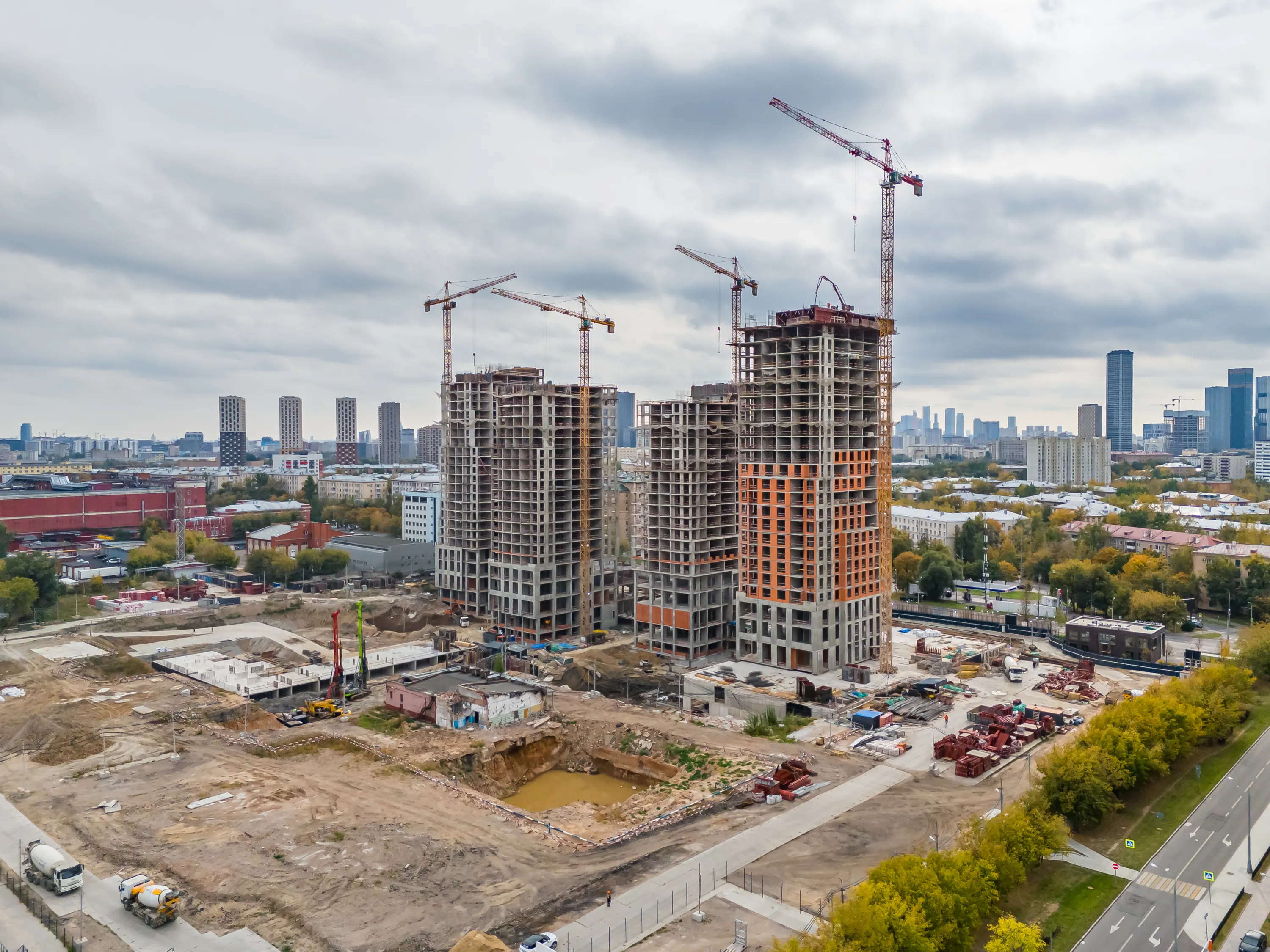 ЖК Квартал "МОНС" ход строительства