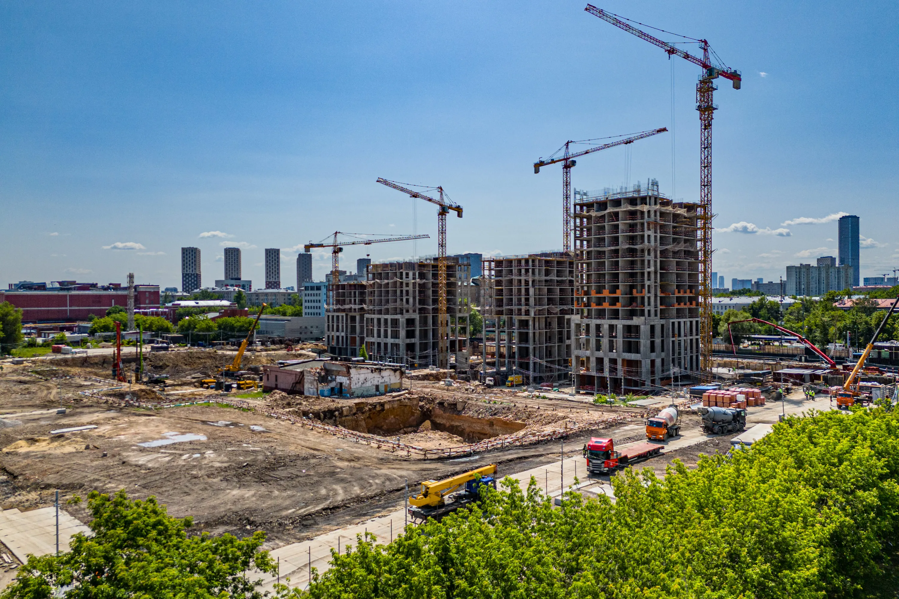 ЖК Квартал "МОНС" ход строительства