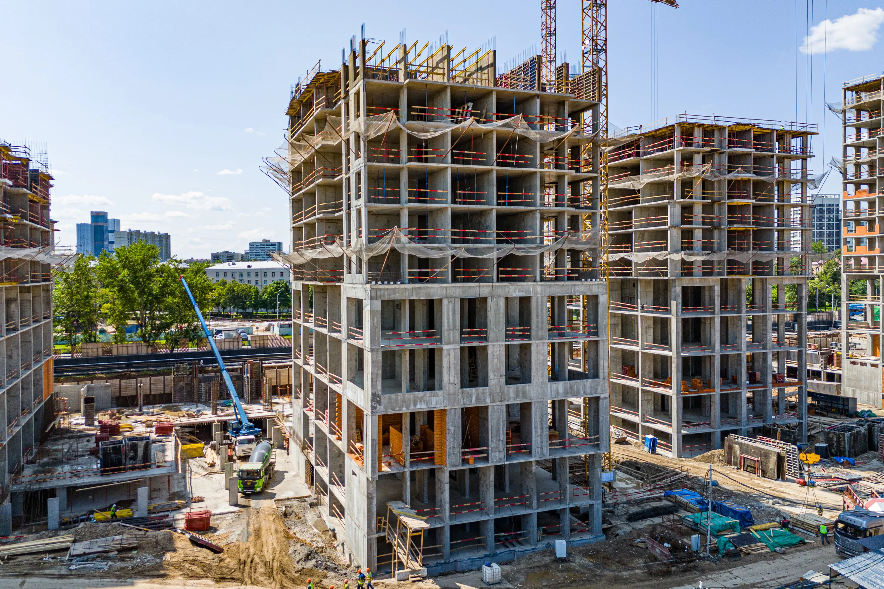 ЖК Квартал "МОНС" ход строительства