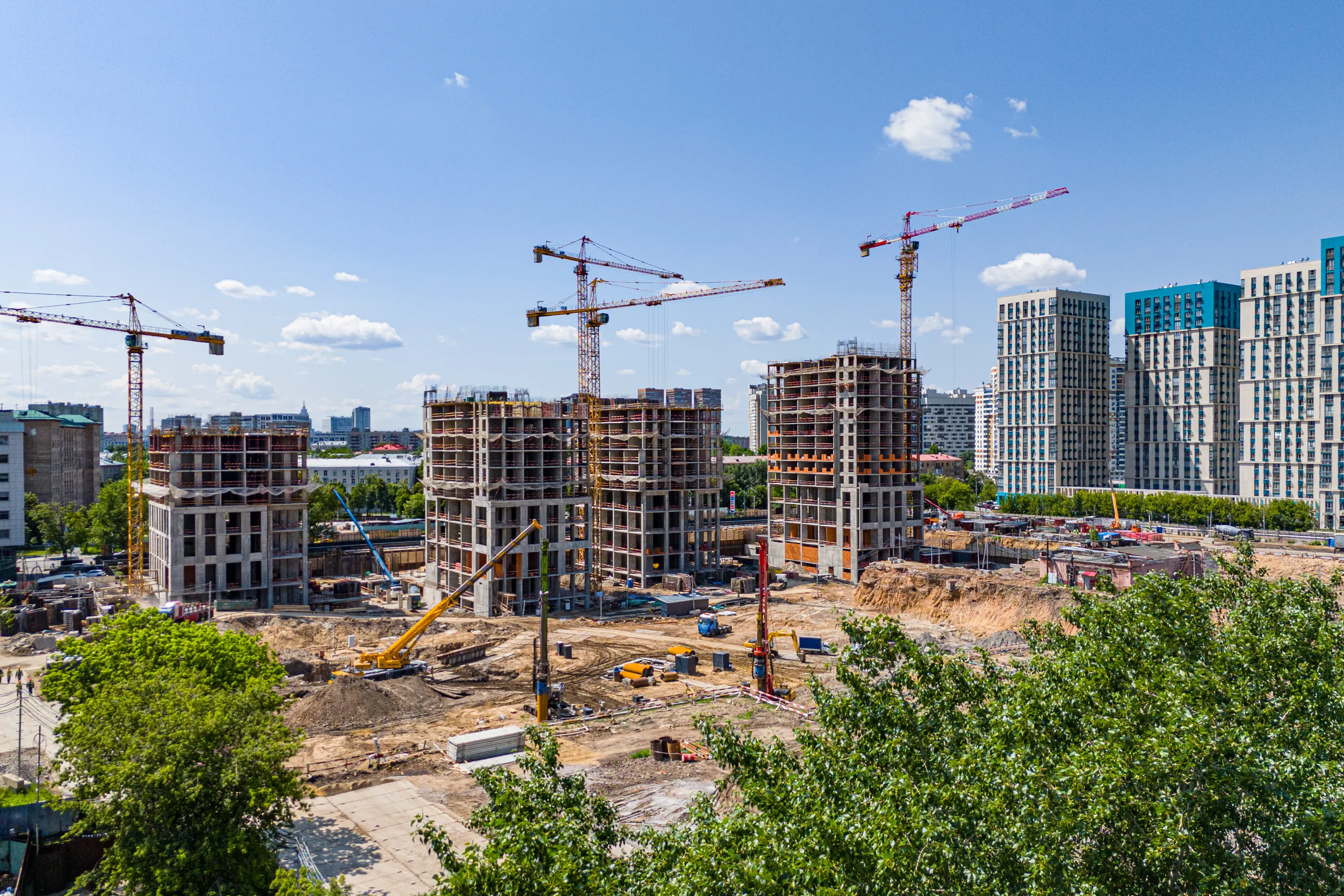 ЖК Квартал "МОНС" ход строительства