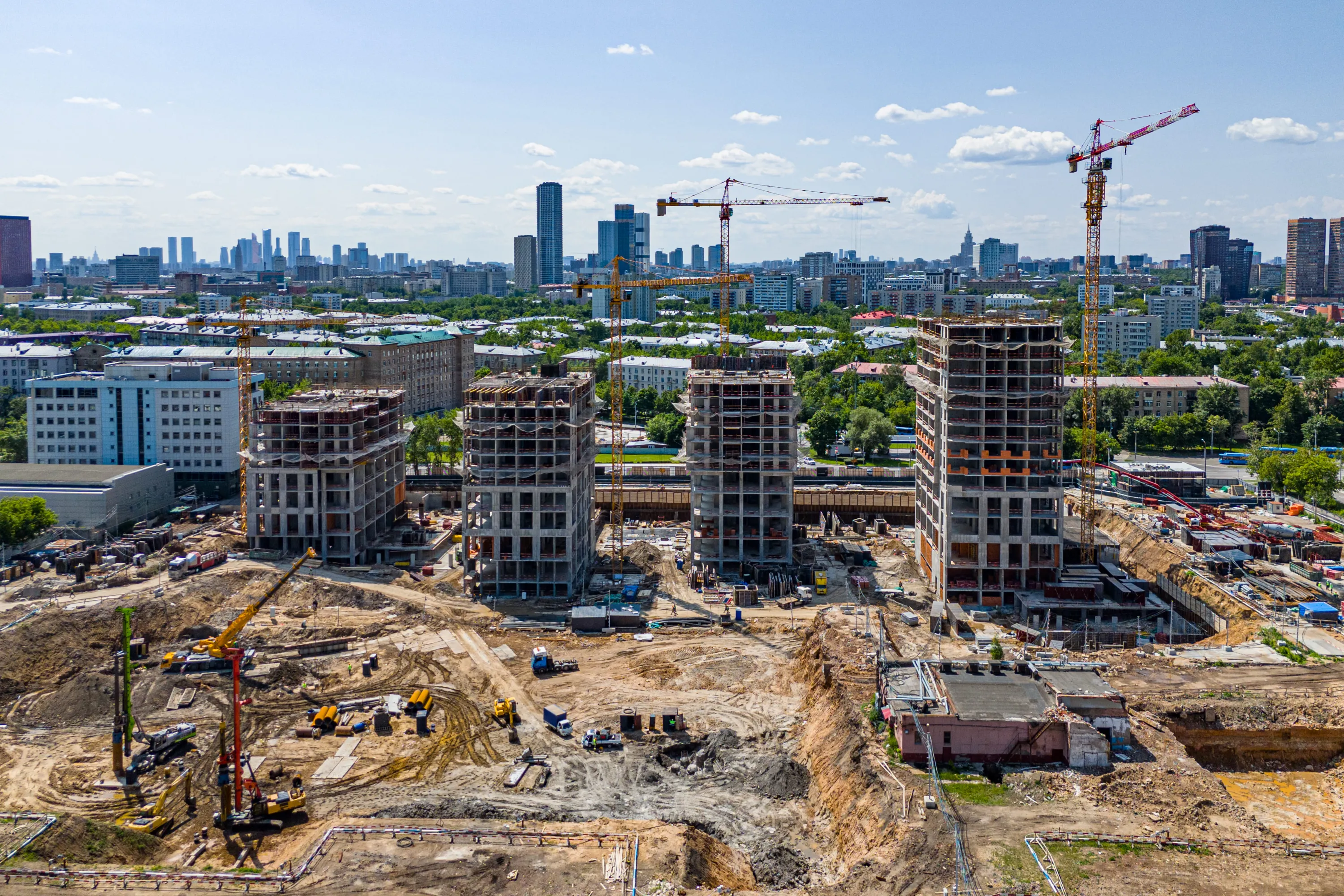 ЖК Квартал "МОНС" ход строительства