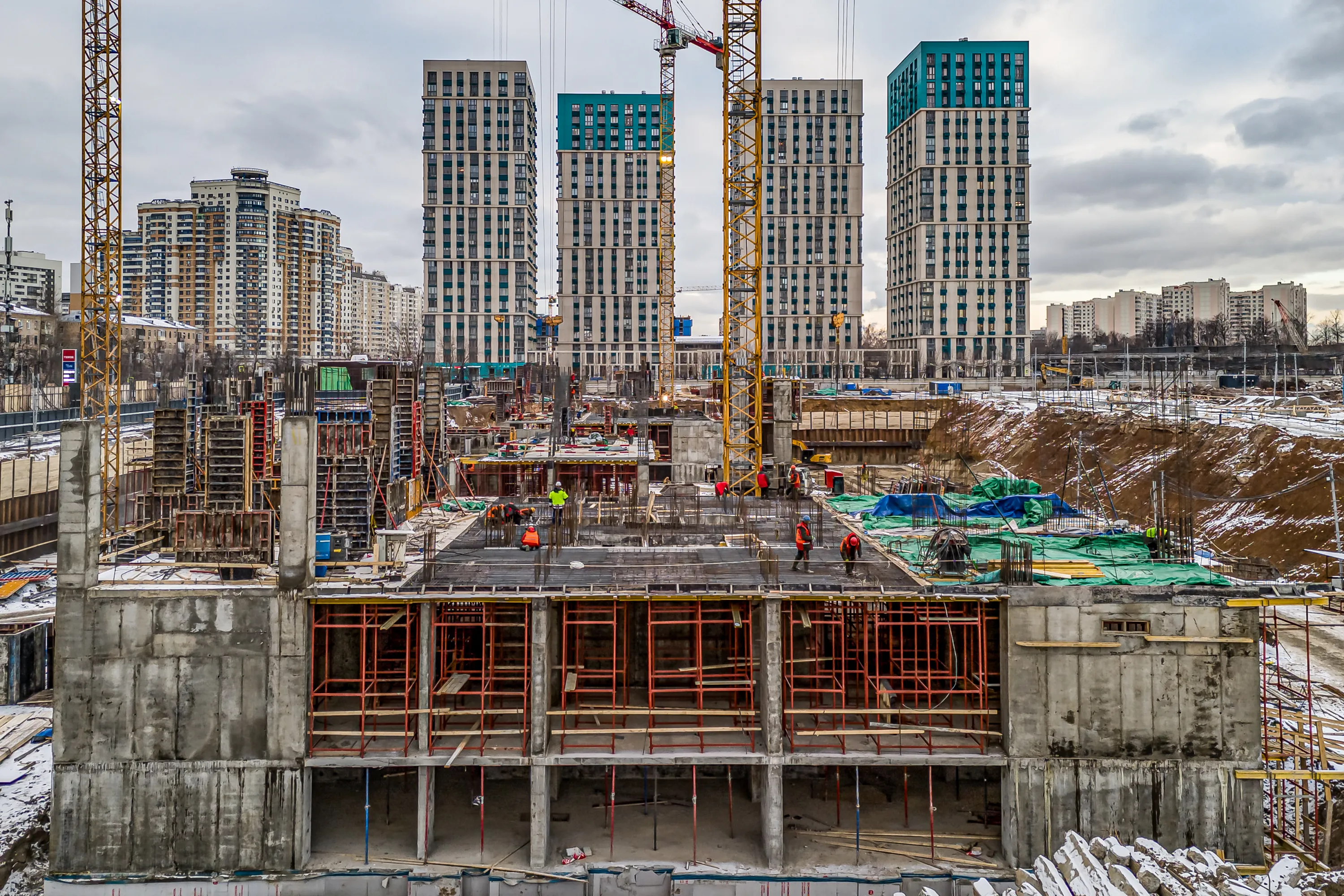 ЖК Квартал "МОНС" ход строительства