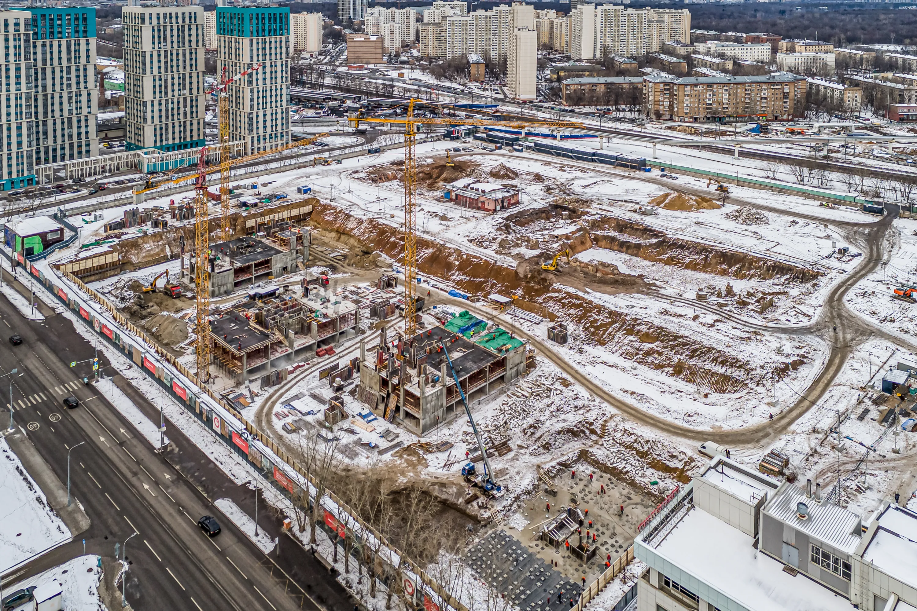 ЖК Квартал "МОНС" ход строительства