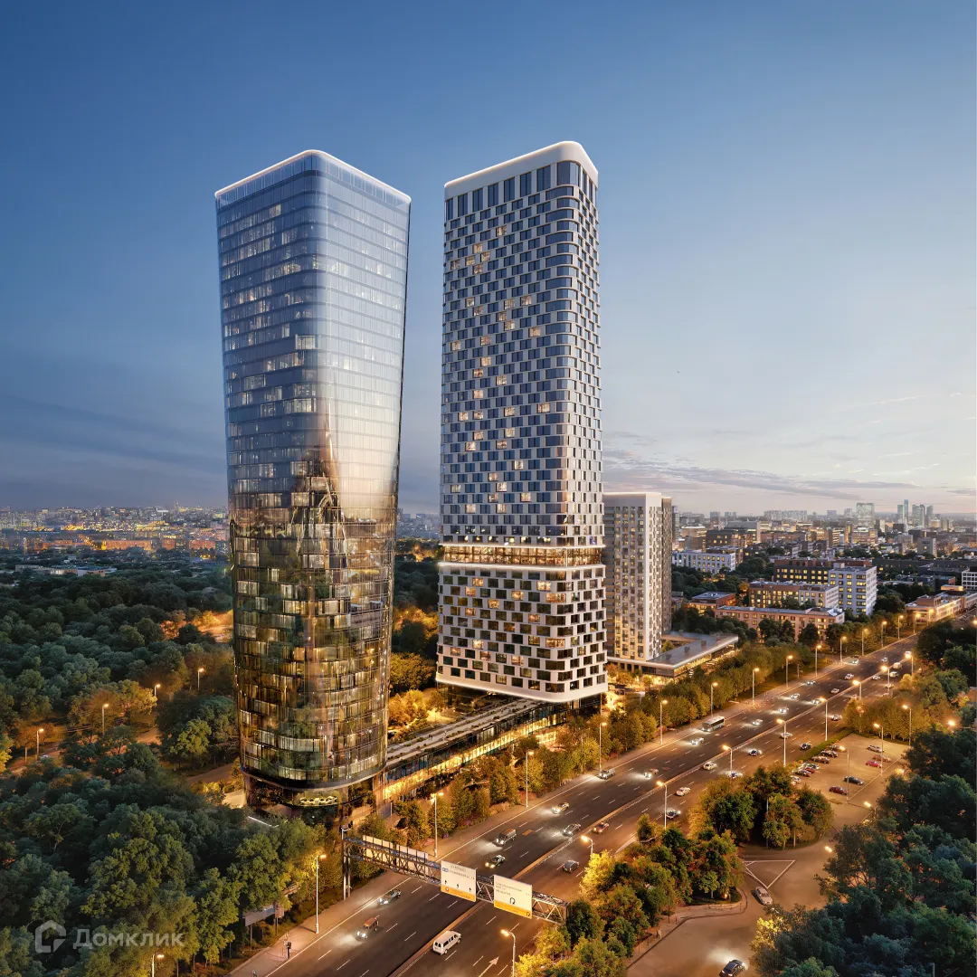 Планировка 3-комнатной квартиры 96.52 м² в ЖК Солос, г. Москва — фото 2