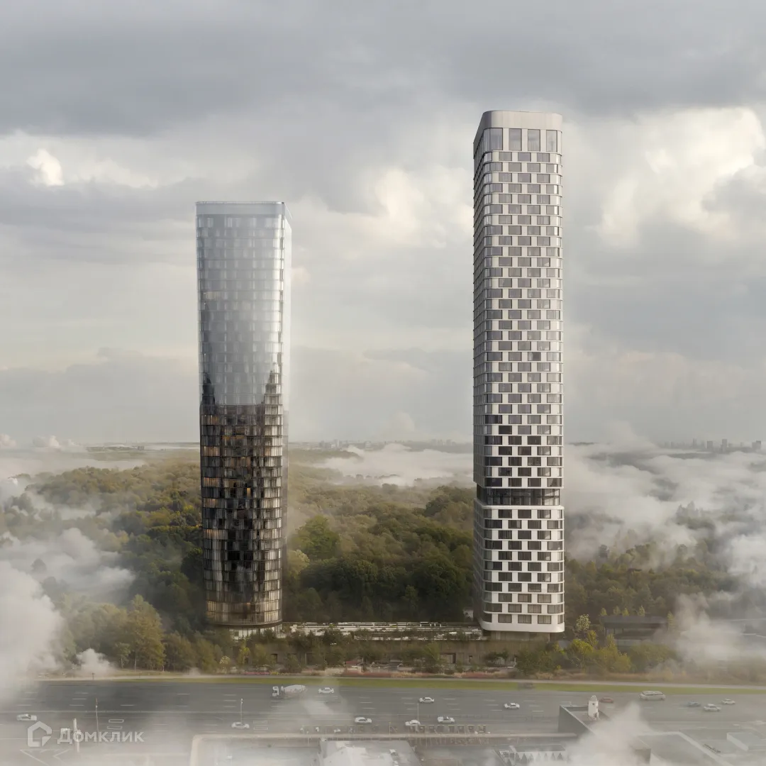 Планировка 3-комнатной квартиры 96.52 м² в ЖК Солос, г. Москва — фото 4