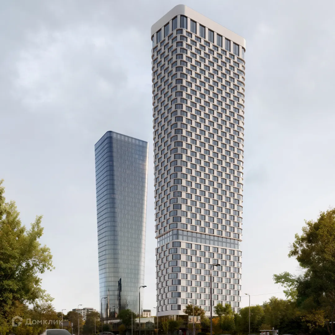 Планировка 3-комнатной квартиры 96.52 м² в ЖК Солос, г. Москва — фото 8