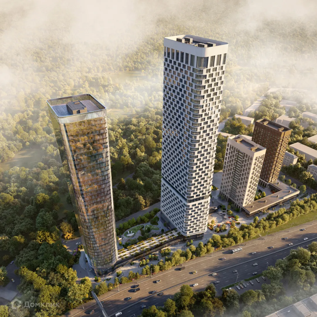 Планировка 3-комнатной квартиры 96.52 м² в ЖК Солос, г. Москва — фото 9