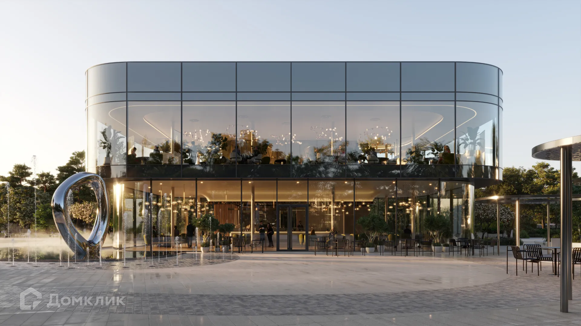 Планировка 3-комнатной квартиры 96.52 м² в ЖК Солос, г. Москва — фото 17