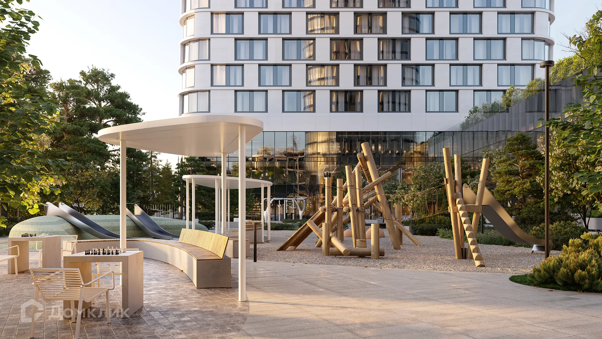 Планировка 3-комнатной квартиры 96.52 м² в ЖК Солос, г. Москва — фото 19